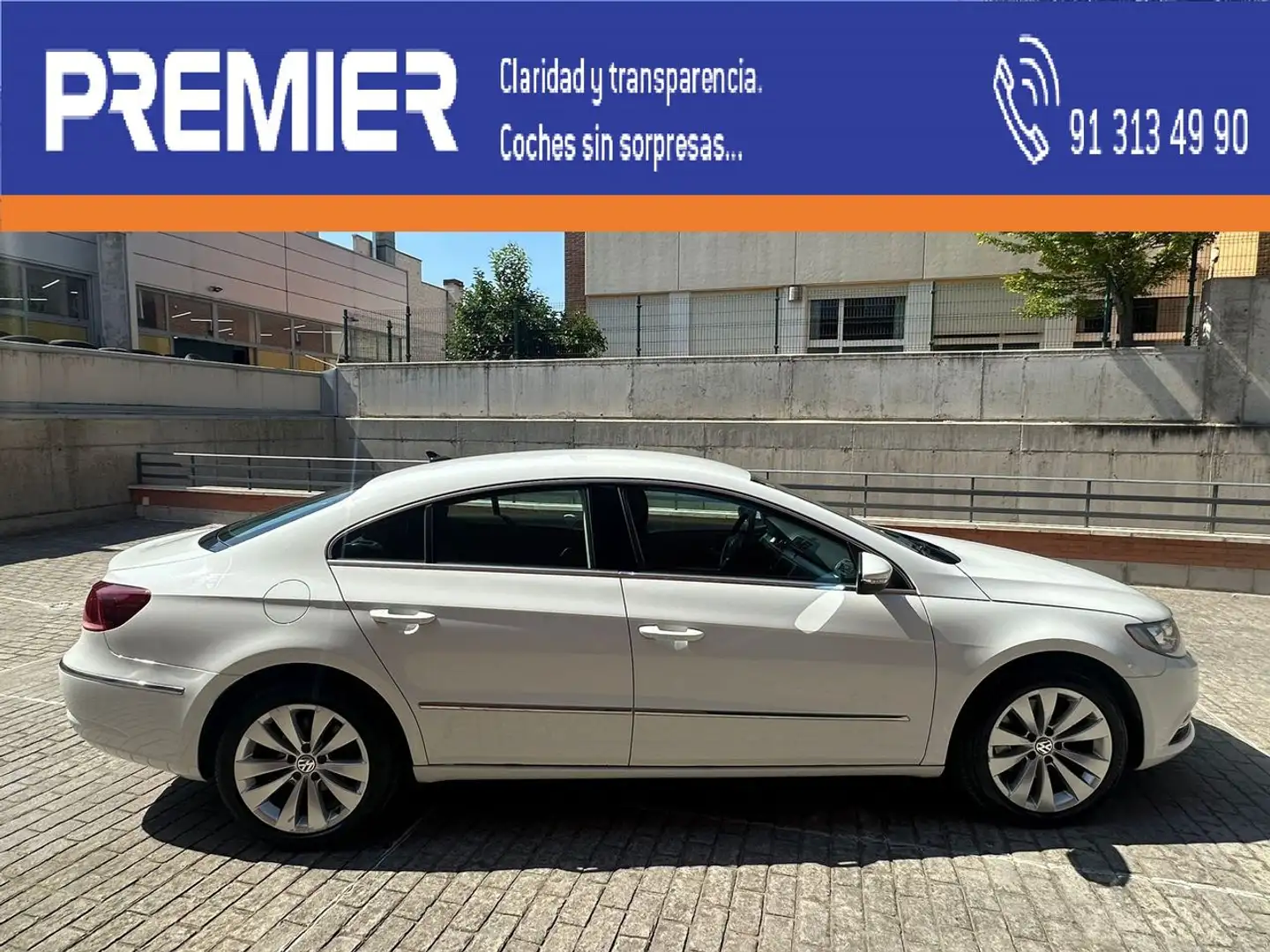Volkswagen CC 2.0TDI BMT ADVANCE 150 White - 1