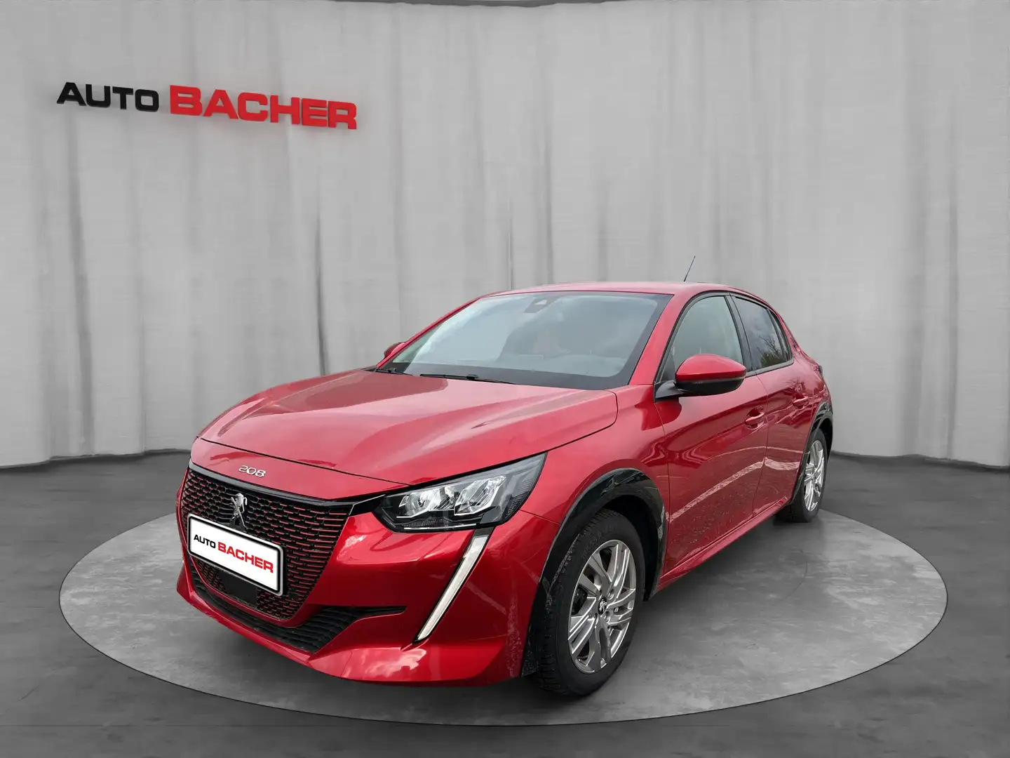 Peugeot e-208 E 208 Allure (50 kWh) Rouge - 1