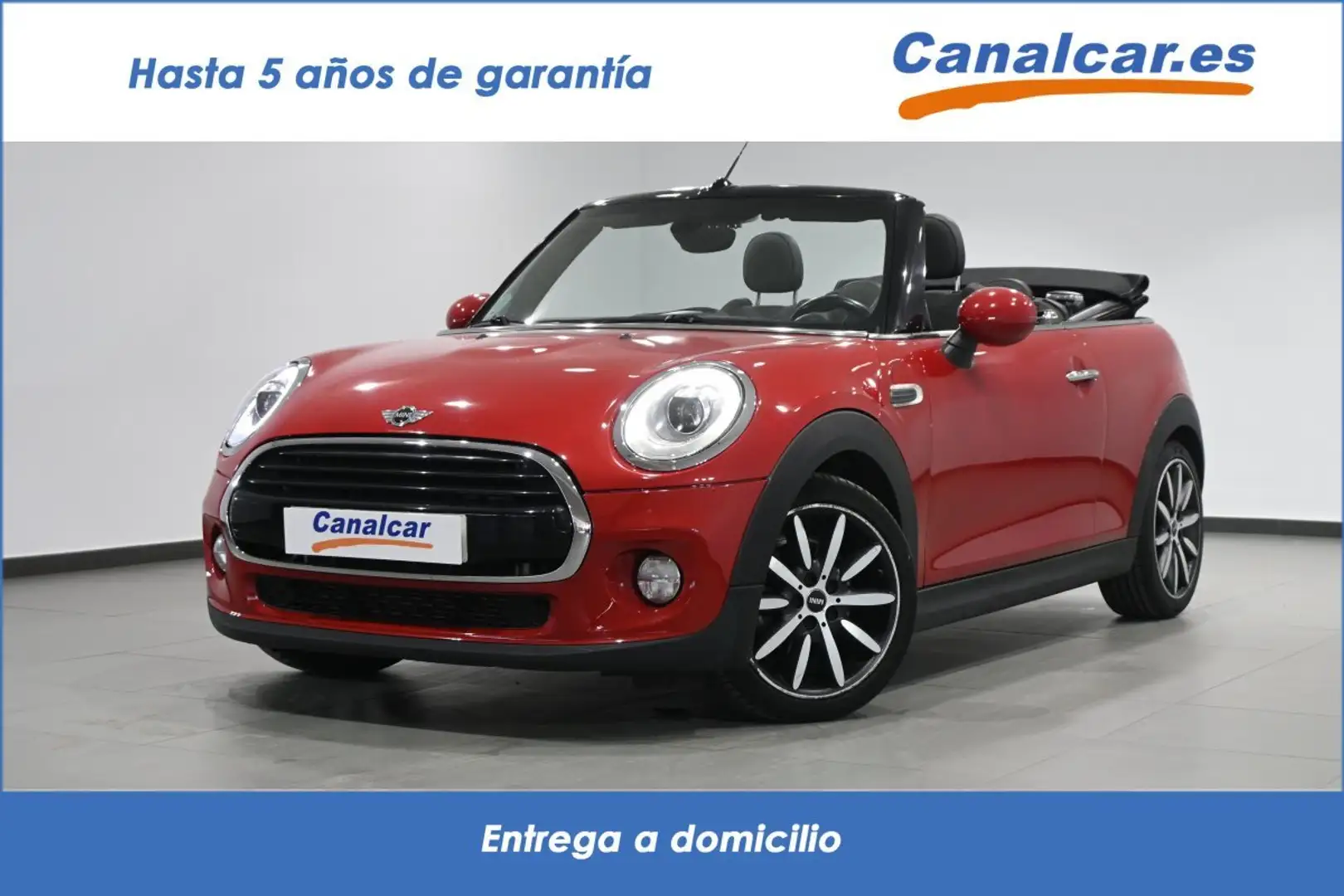 MINI Cooper D Cabrio Aut. Rojo - 1