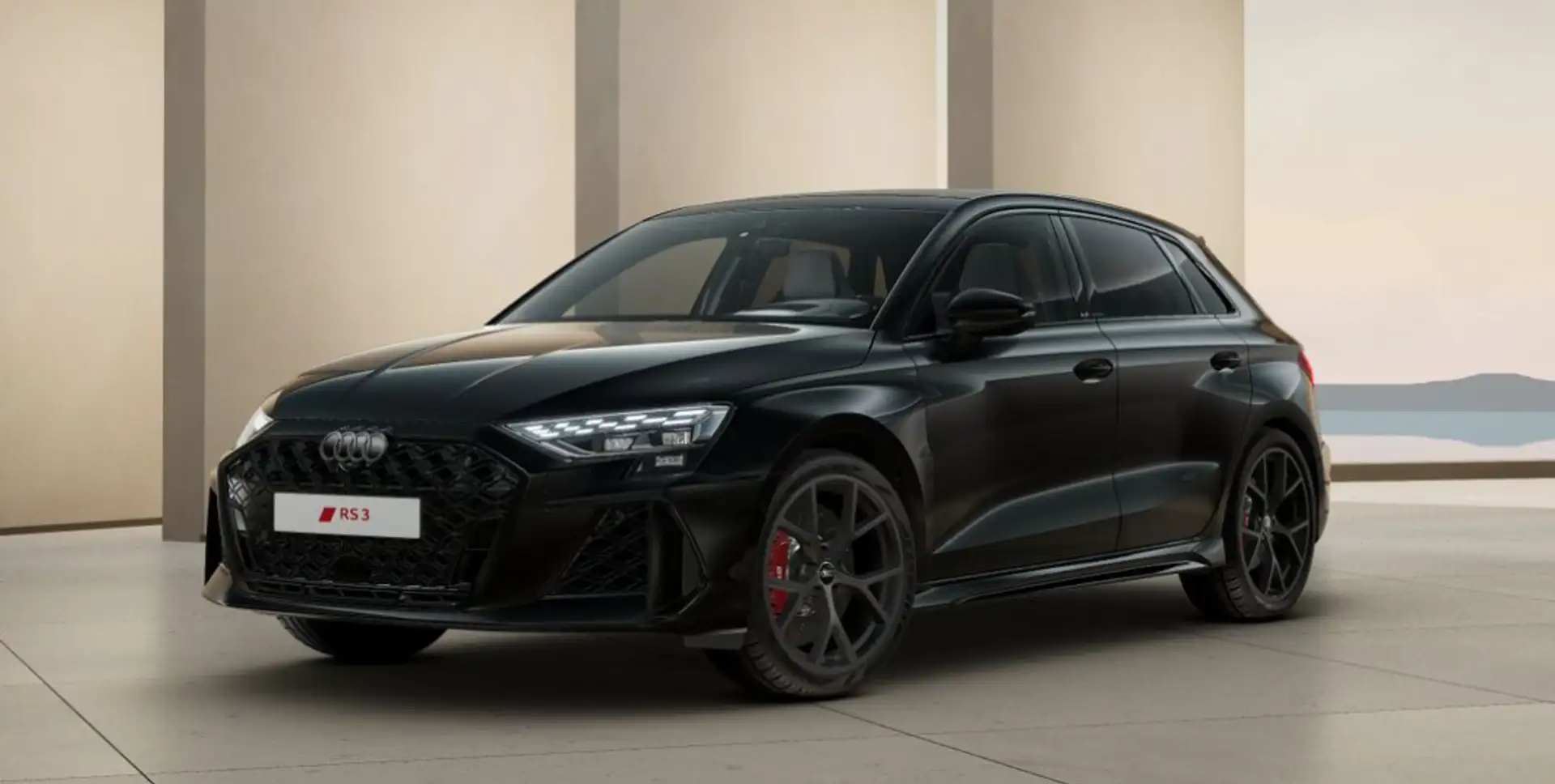 Audi RS3 RS 3 Sportback- NEUS MODELL - VOLL - SCHALENSITZE Schwarz - 1