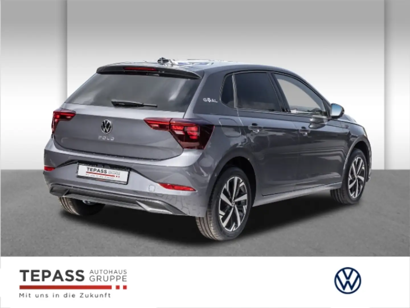 Volkswagen Polo 1.0 TSI Goal NAVI DAB SIDE ASSIST Gris - 2