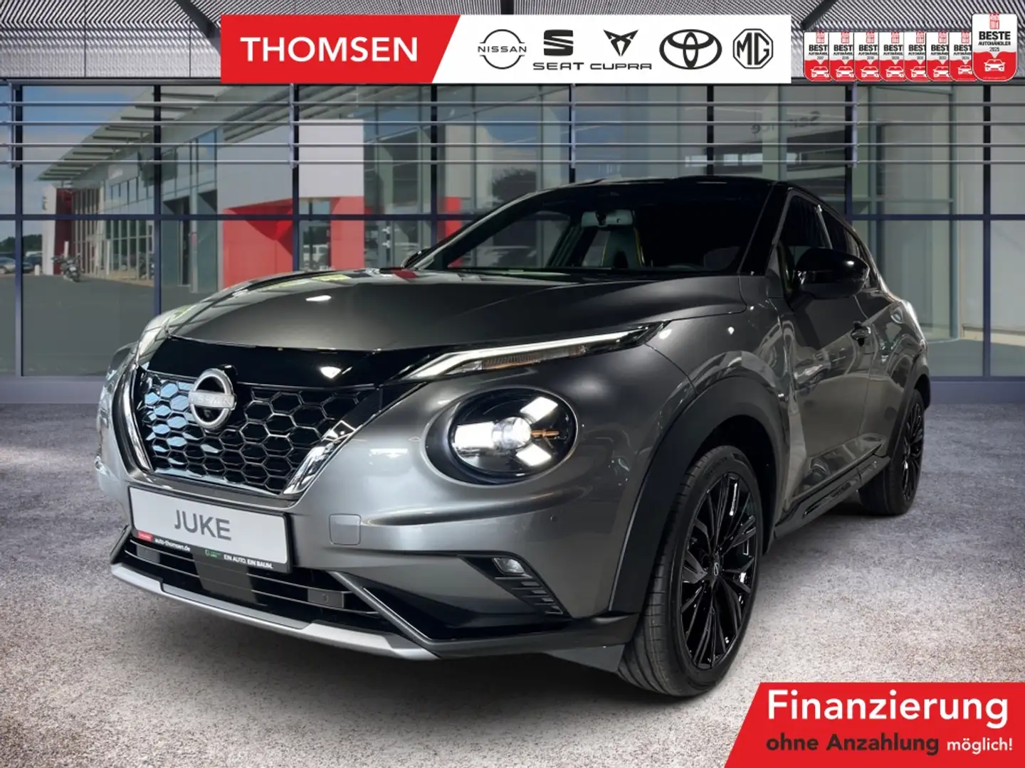 Nissan Juke 1.6 HYBRID  N-Sport LED Winterp. SpurH 360 Grijs - 1