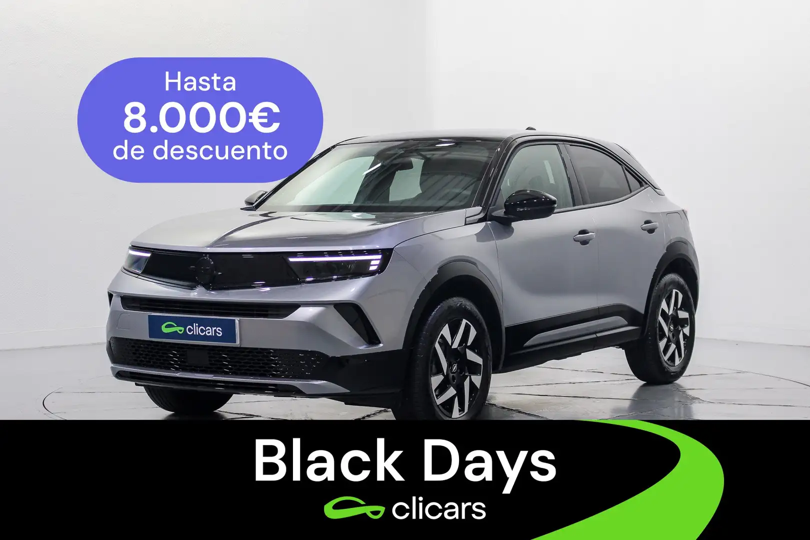 Opel Mokka 1.2T XHT Hybrid eDCT6 S&S GS 136 Gris - 1