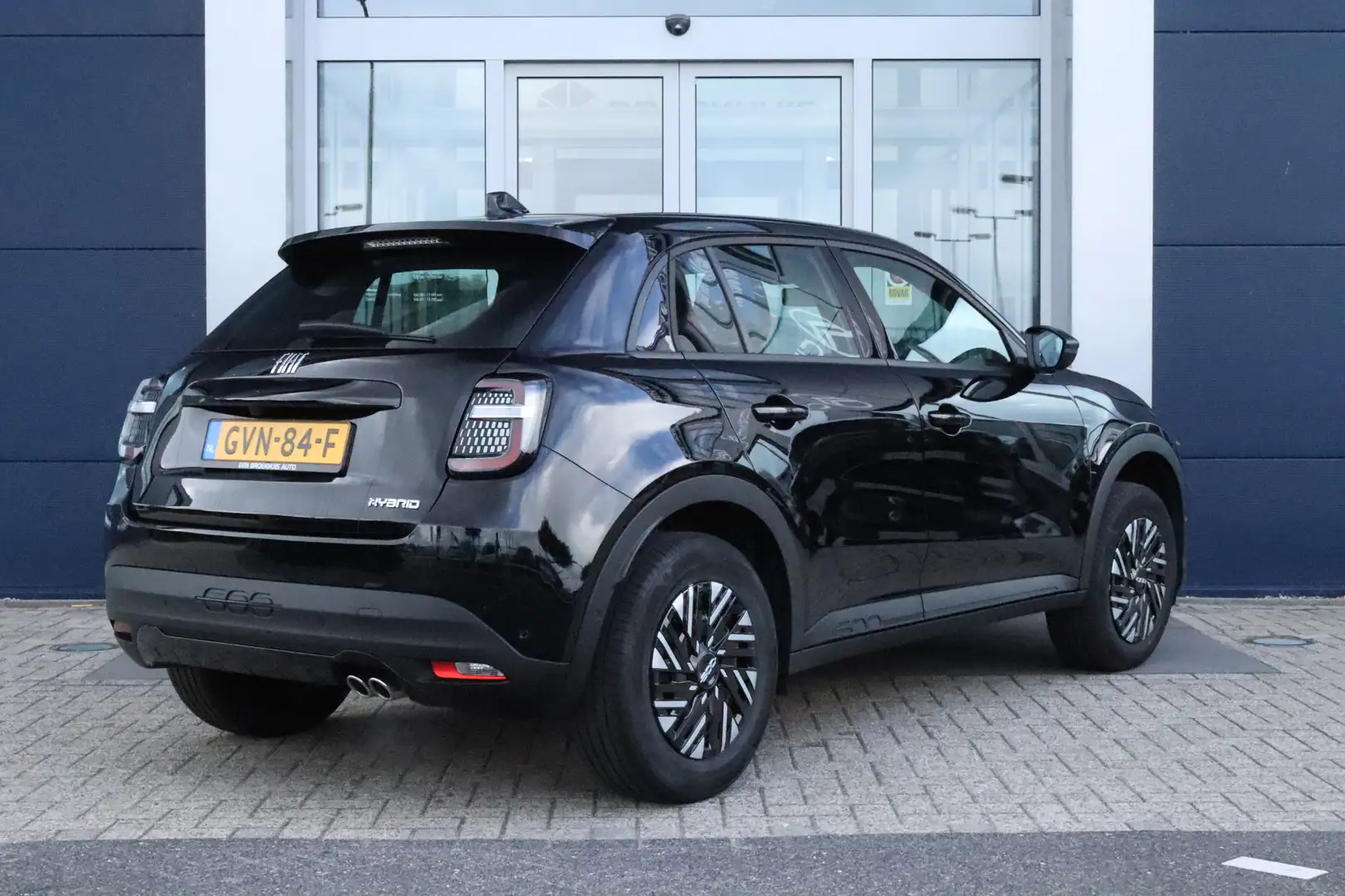Fiat 600 1.2 Hybrid Urban PDC voor en achter | Camera | Dod Zwart - 2