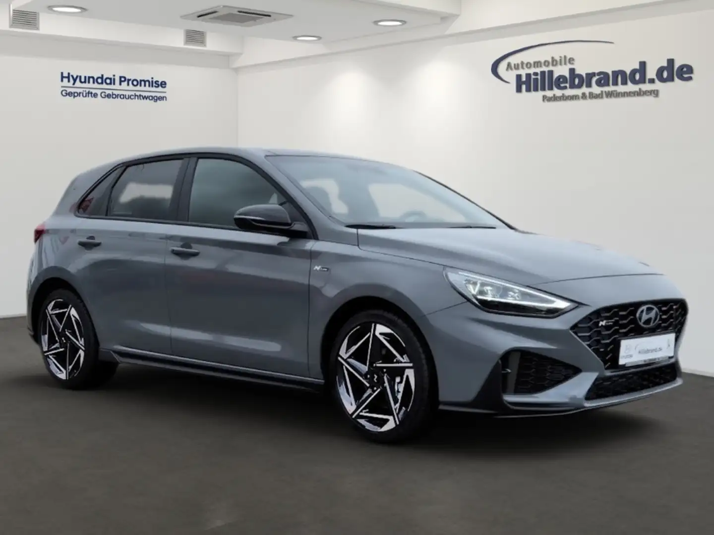 Hyundai i30 N Line Mild-Hybrid 1.5 T-GDI EU6e Sportpaket El. P Gris - 2