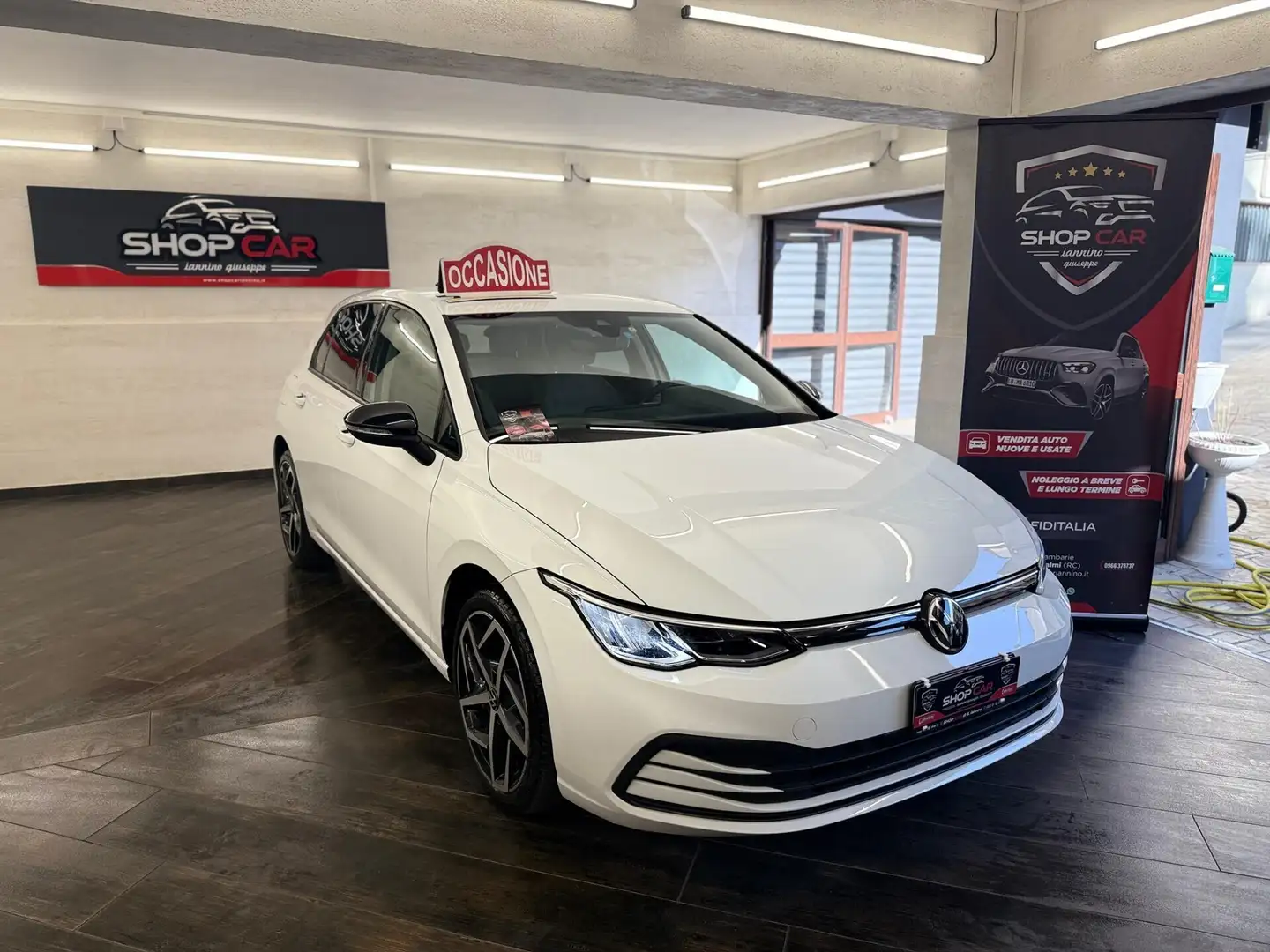 Volkswagen Golf 2.0 TDI DSG SCR Life Bianco - 1