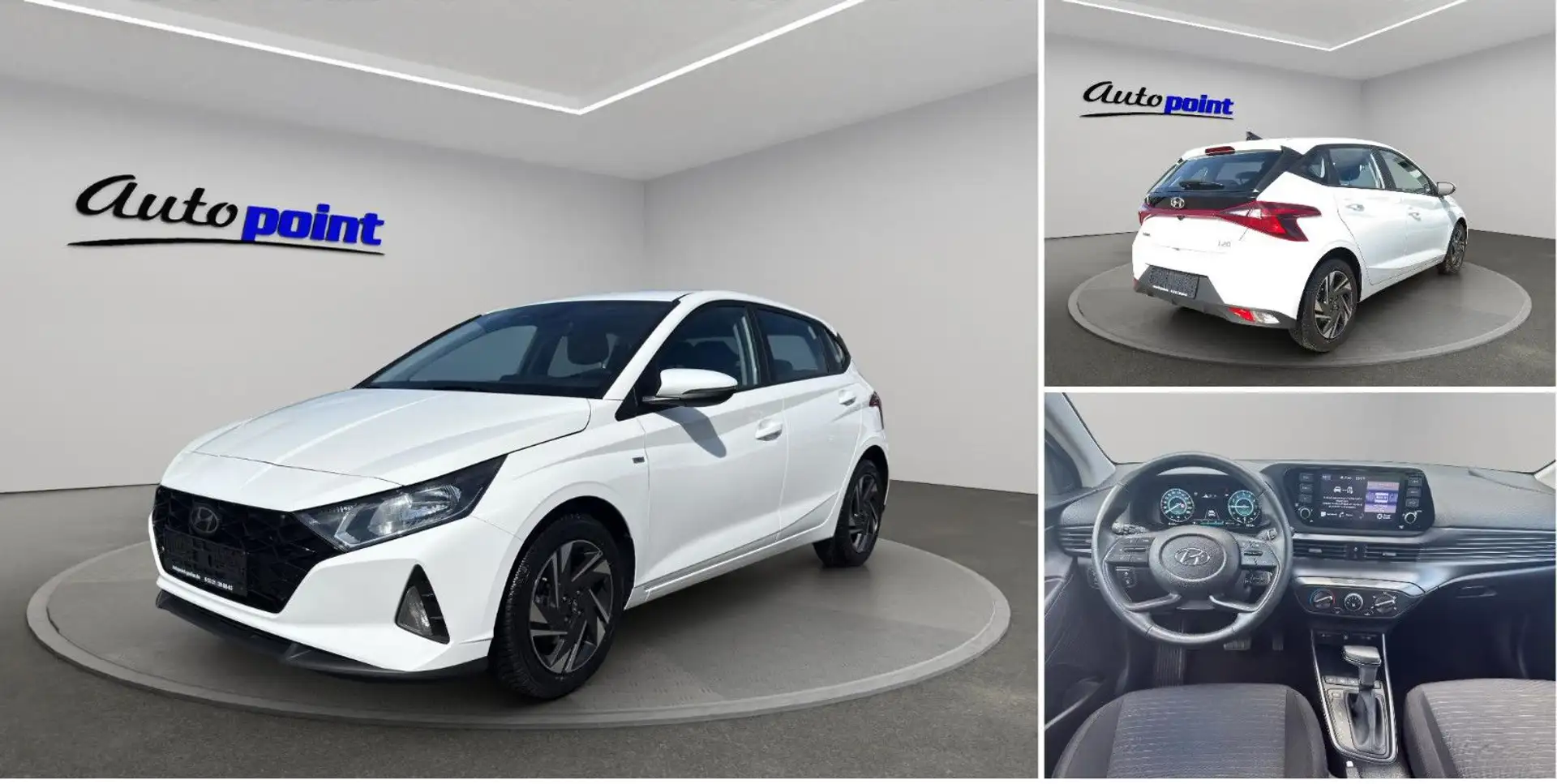 Hyundai i20 1.0 T-GDI Mild-Hybrid Blanc - 1