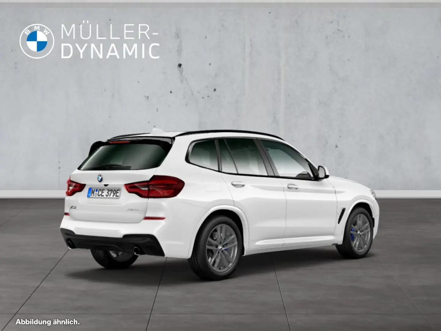 BMW X3 xDrive30e M SPORT LED HIFI PANO 360° KAMERA SHZ Weiß - 2