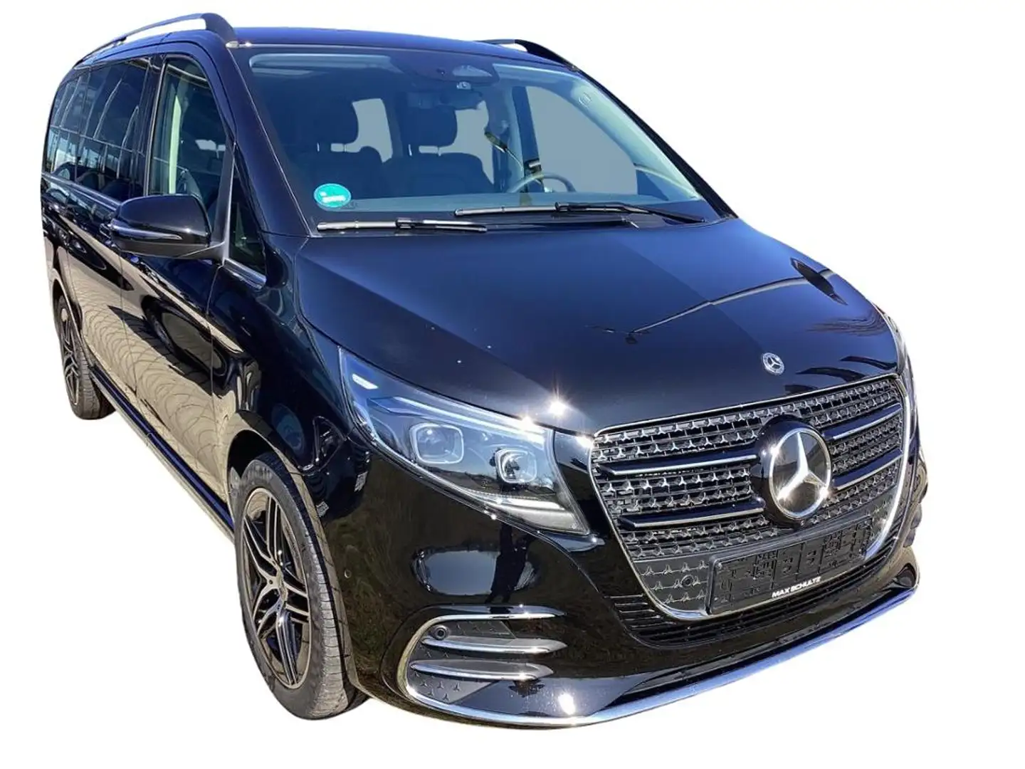 Mercedes-Benz V 300 d lang 4x4 EXCLUSIVE * AMG Airmatic Pano Schwarz - 2