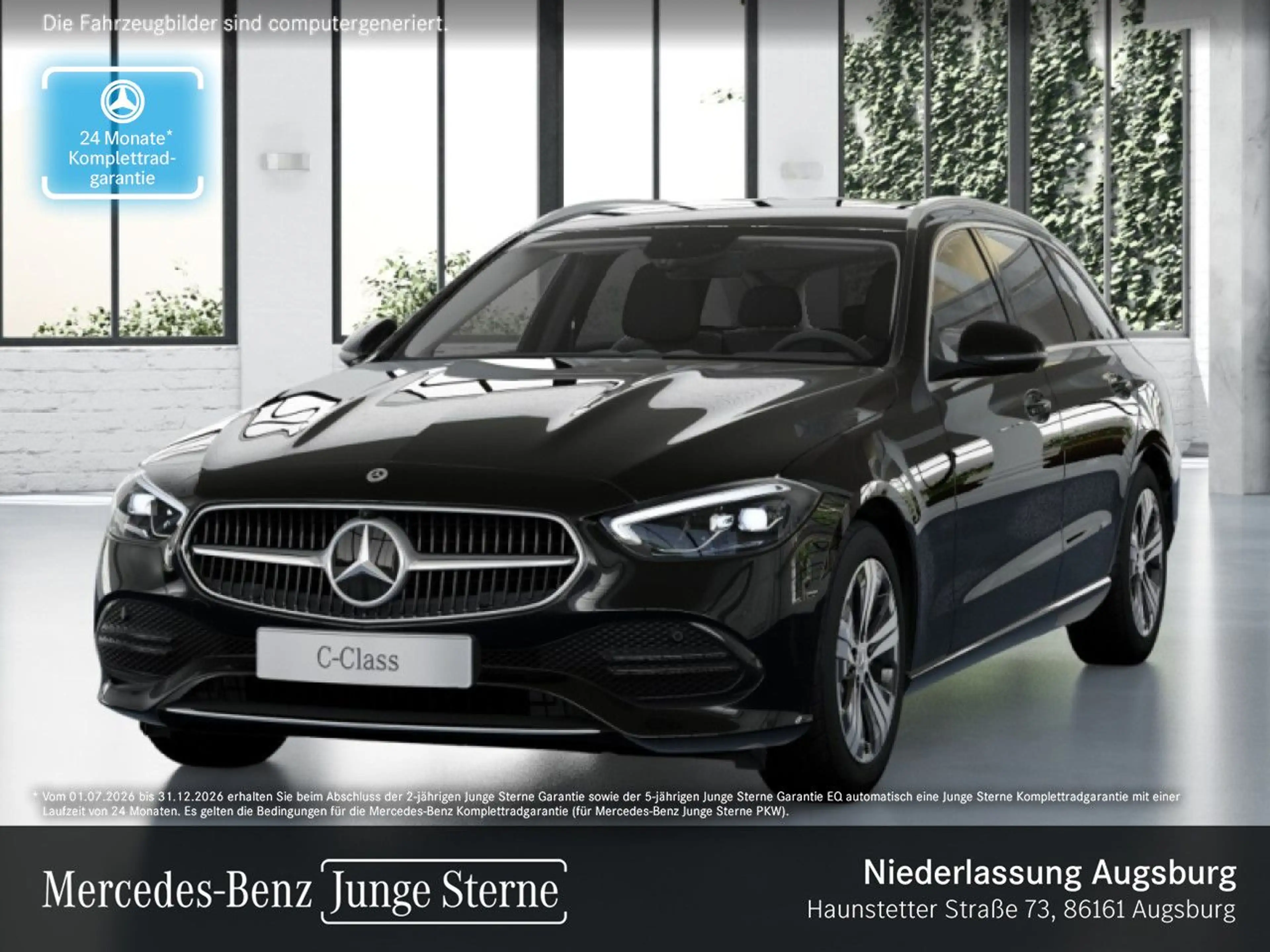 Mercedes-Benz C 200 T AVANTG+360+AHK+LED+TOTW+KEYLESS+9G