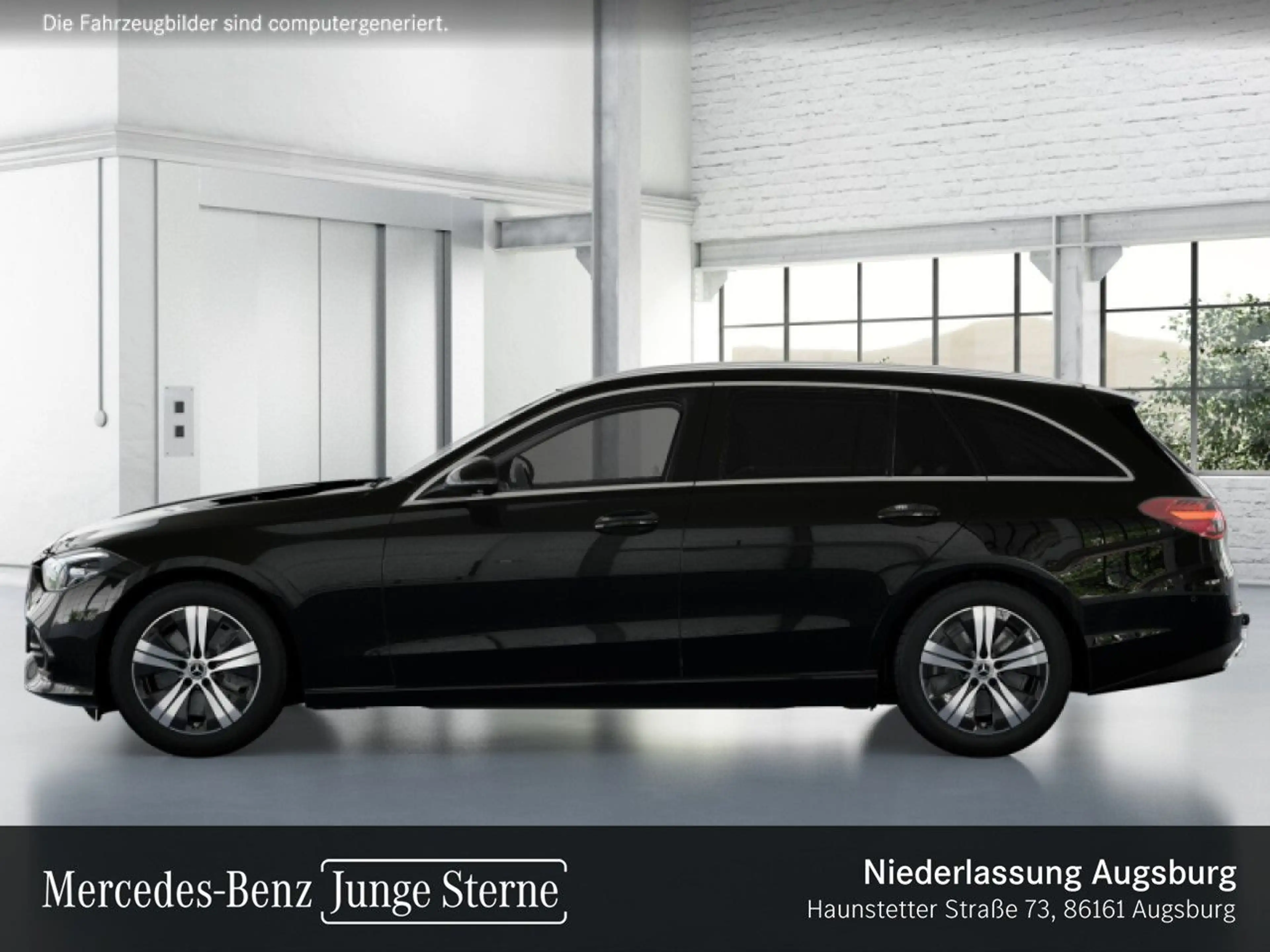 Mercedes-Benz C 200 T AVANTG+360+AHK+LED+TOTW+KEYLESS+9G — photo 5