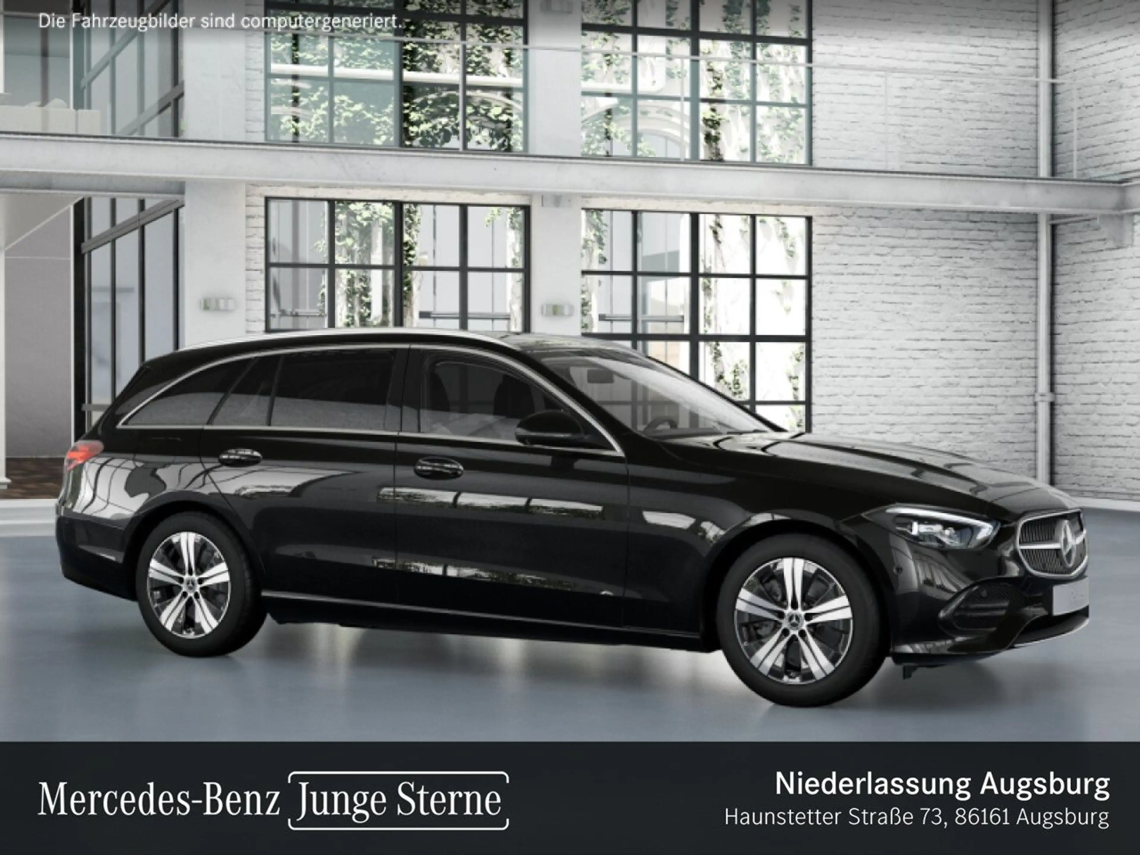 Mercedes-Benz C 200 T AVANTG+360+AHK+LED+TOTW+KEYLESS+9G — photo 15