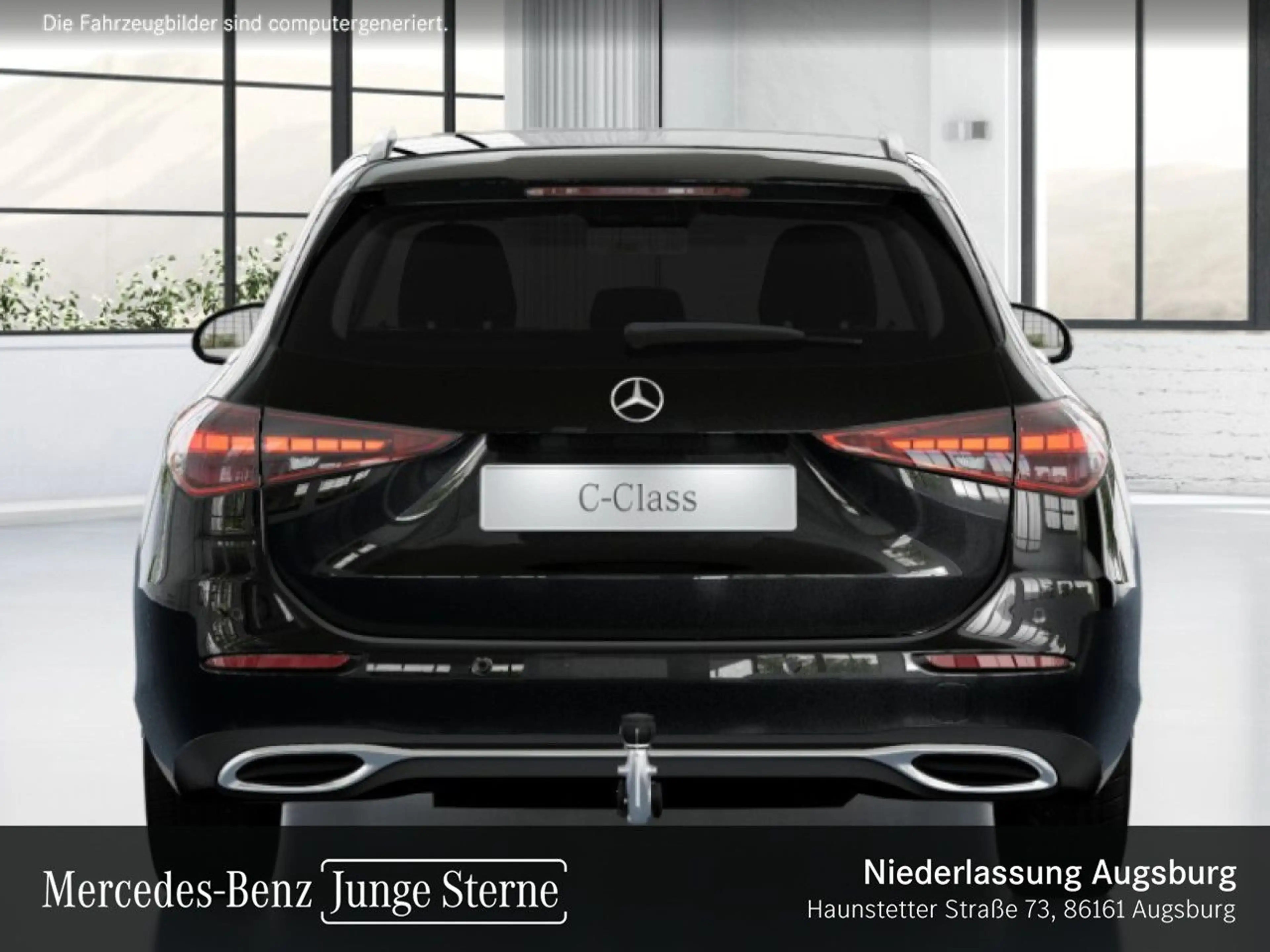 Mercedes-Benz C 200 T AVANTG+360+AHK+LED+TOTW+KEYLESS+9G — photo 8