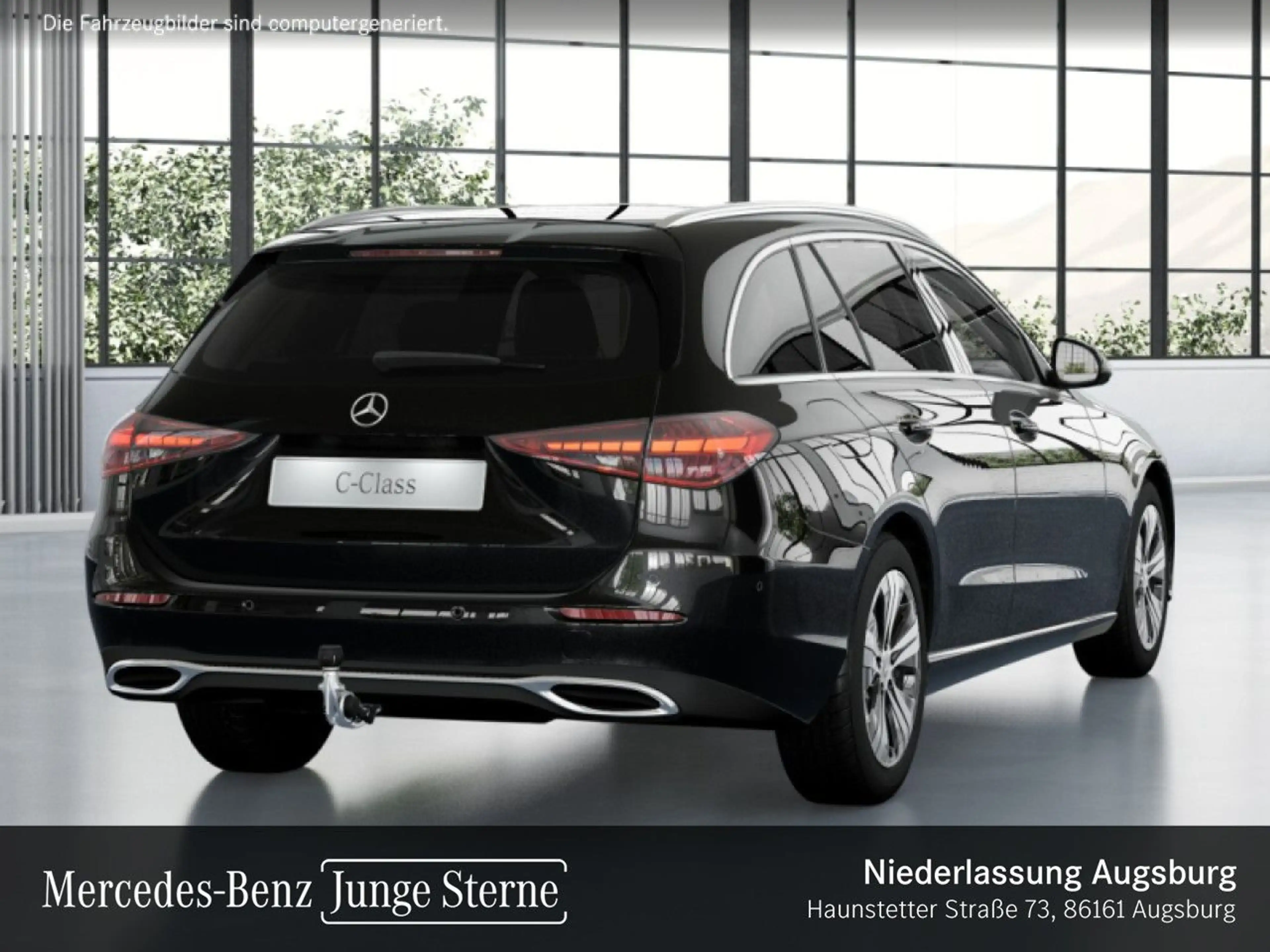 Mercedes-Benz C 200 T AVANTG+360+AHK+LED+TOTW+KEYLESS+9G — photo 4