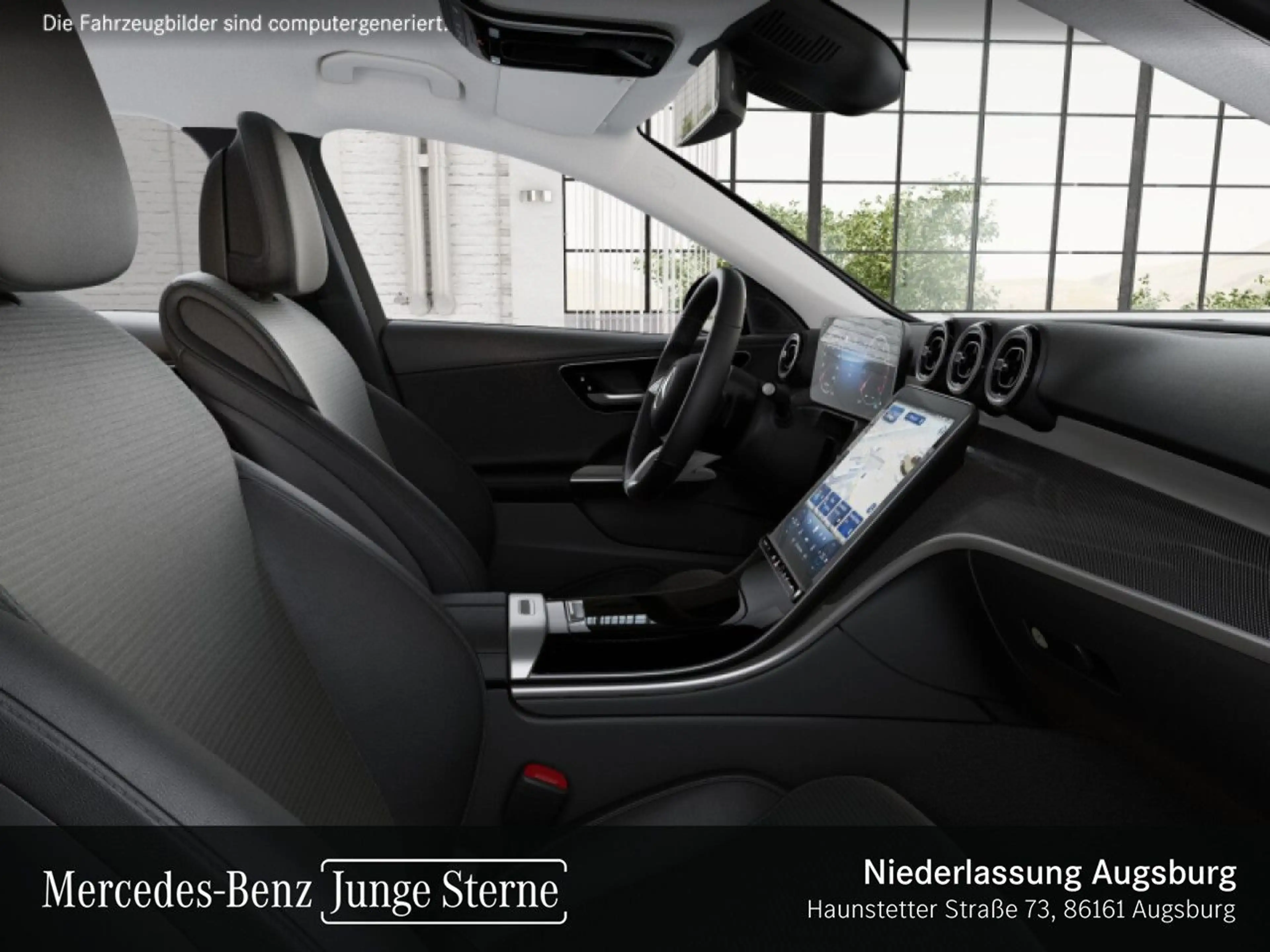 Mercedes-Benz C 200 T AVANTG+360+AHK+LED+TOTW+KEYLESS+9G — photo 11