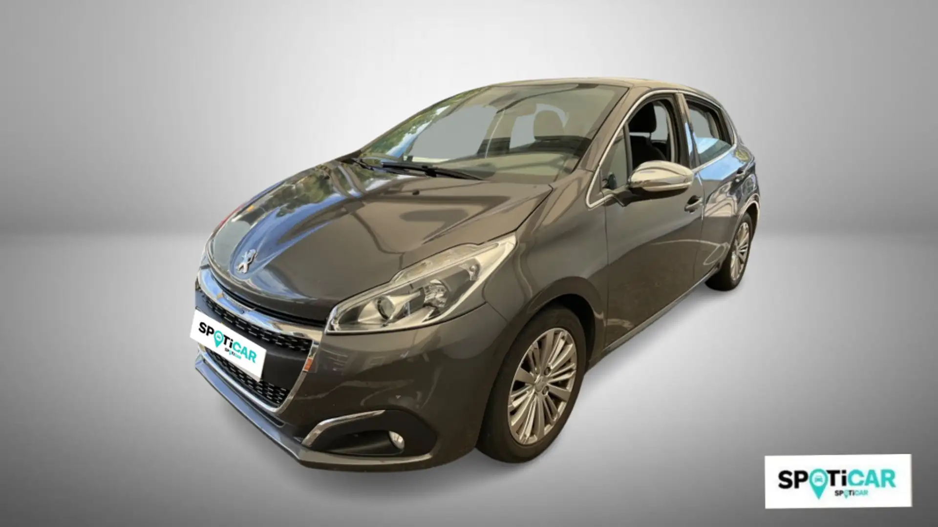 Peugeot 208 1.2 PureTech S&S Allure 110 Gris - 1