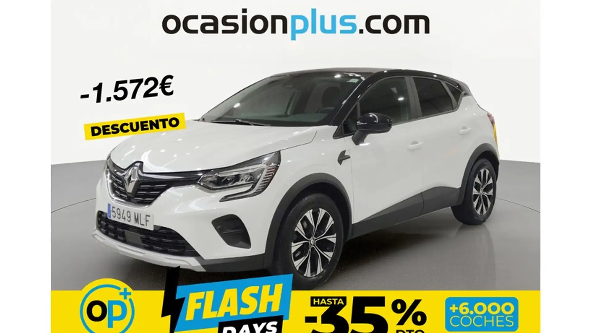 Renault Captur TCe Evolution 67kW Blanc - 1