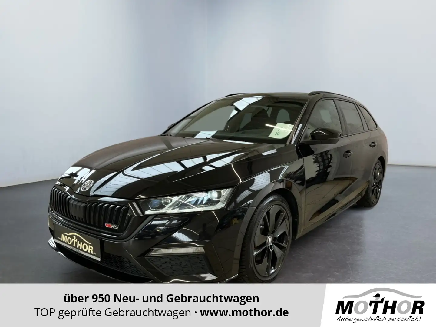 Skoda Octavia Combi RS 2.0 TDI DSG Rückfahrkamera Schwarz - 1