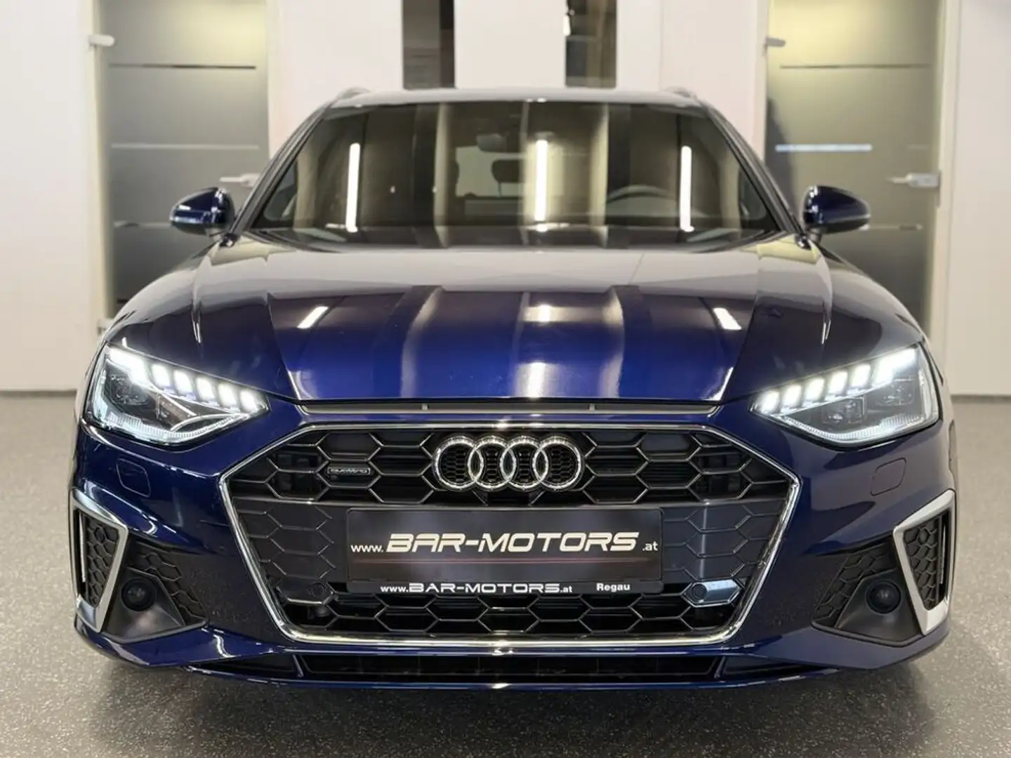 Audi A4 40 TDI S-LINE*QUATTRO*MATRIX*LANE*ACC*3-ZONEN* Blau - 2