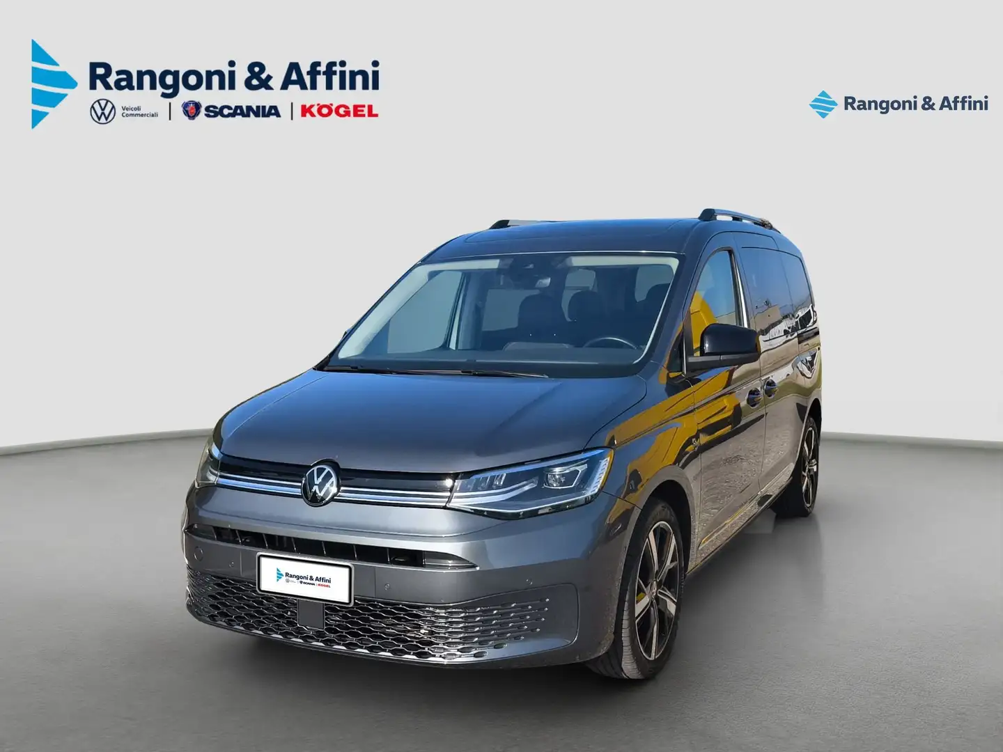 Volkswagen Caddy Caddy 2.0 TDI 122 CV DSG Style Maxi Grigio - 2