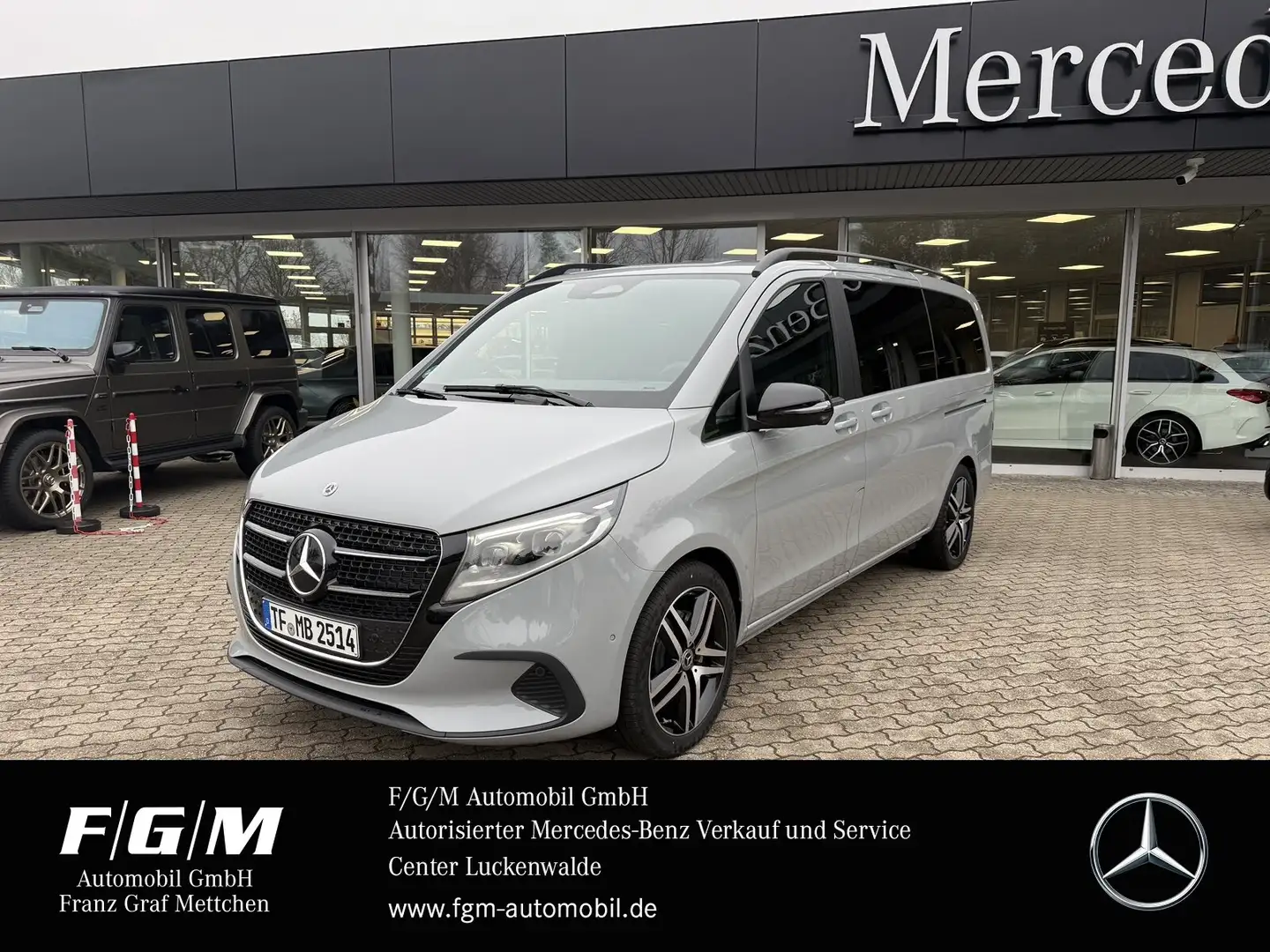 Mercedes-Benz V 300 V 300*STYLE*Lang*DISTR*Burmester*360°*Alarm* Grau - 1