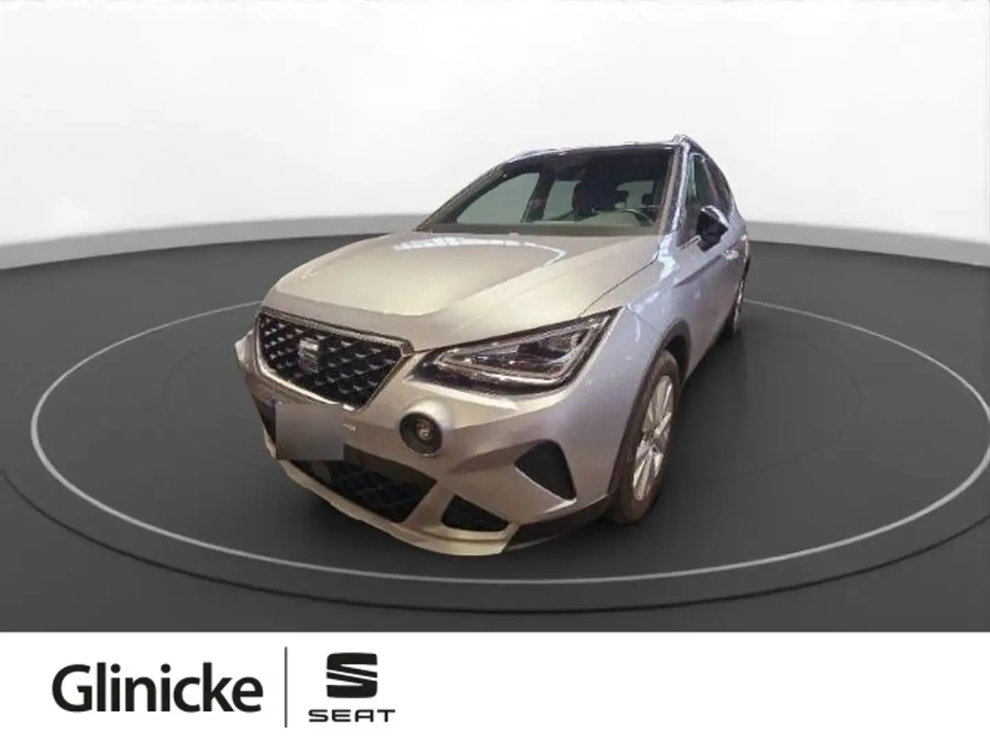 SEAT Arona 1.0 TSI Xperience Klima PDC LED DSG Silber - 1