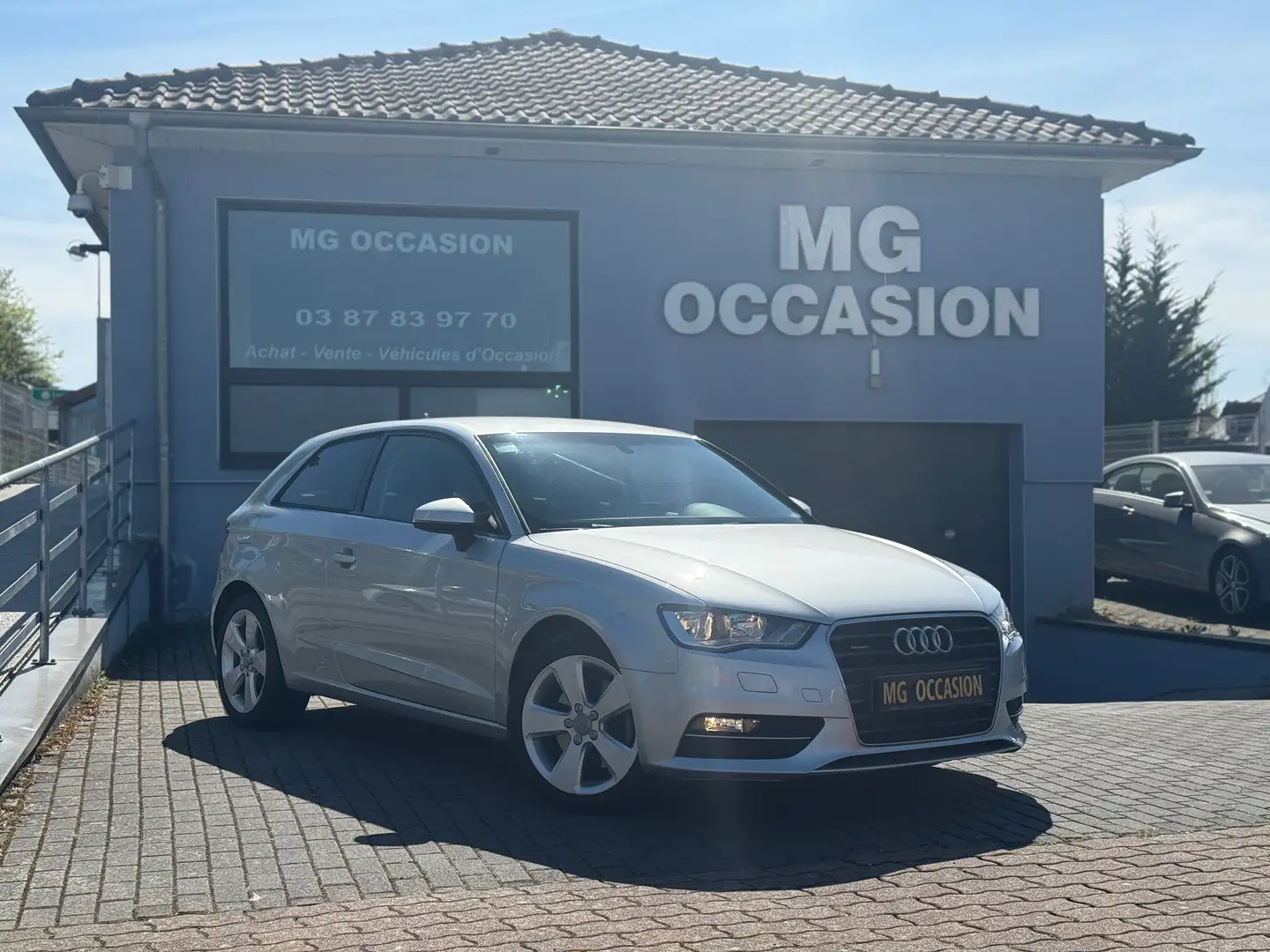 Audi A3 A3 2.0 TDI 184 Ambition  S-Tronic A quattro Gris - 1