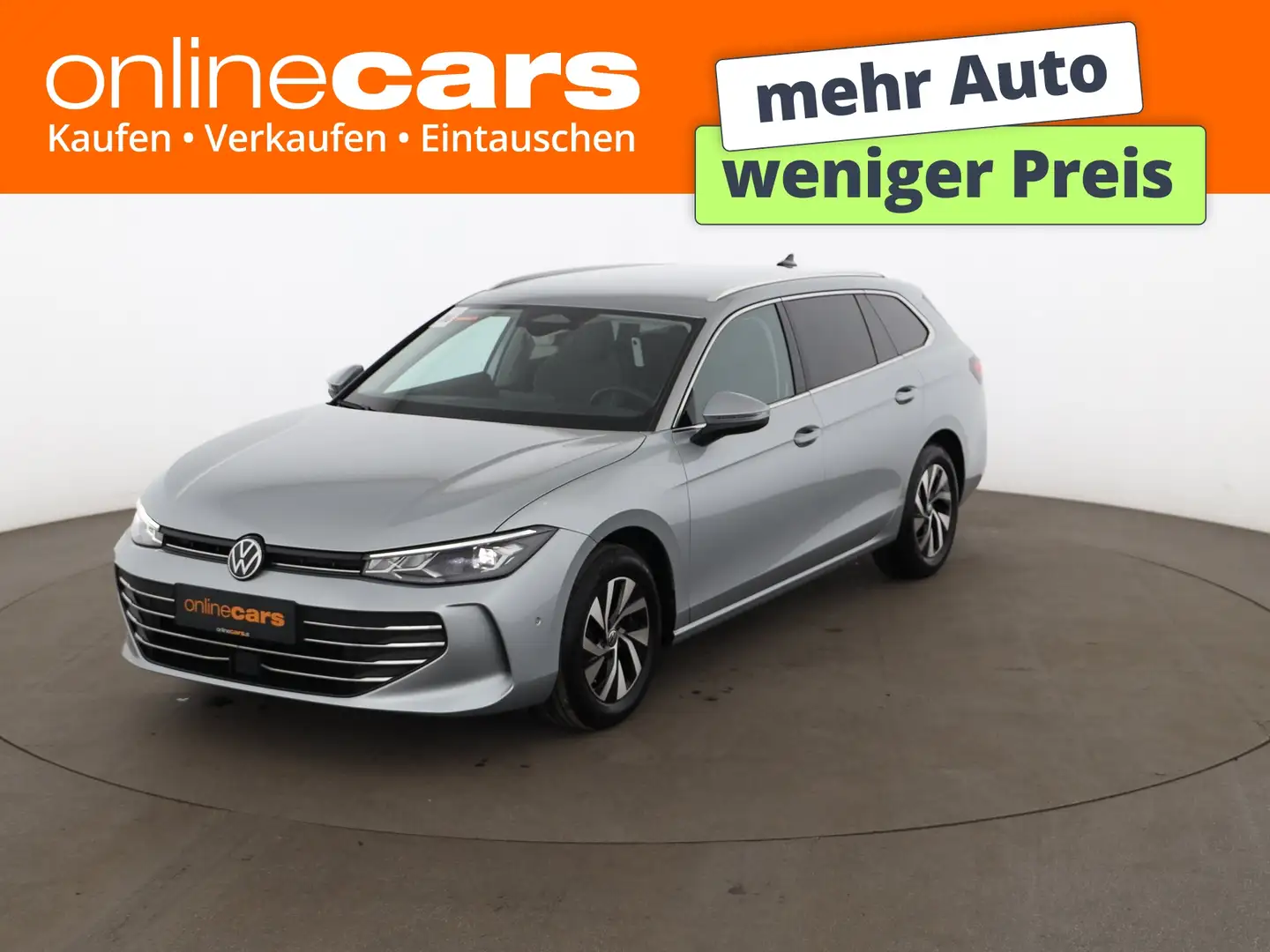 Volkswagen Passat Variant 2.0 TDI Business Aut LED HEAD-UP Silber - 1