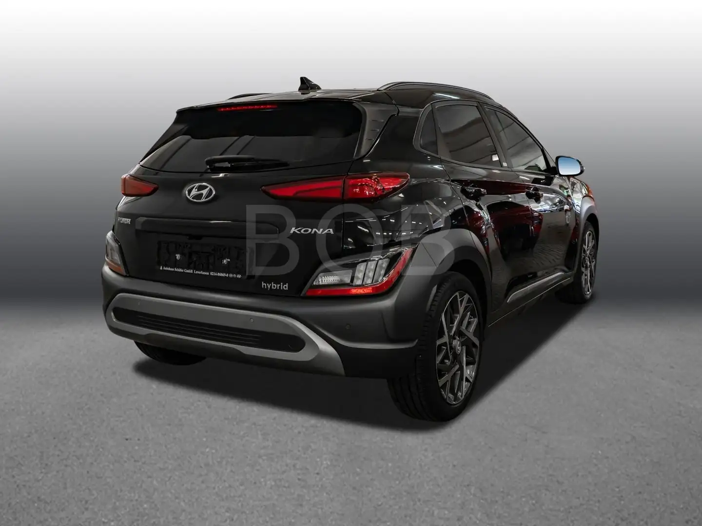 Hyundai KONA Hybrid FL 1.6 GDi DCT PRIME NAVI SHZ PDC BT Zwart - 2