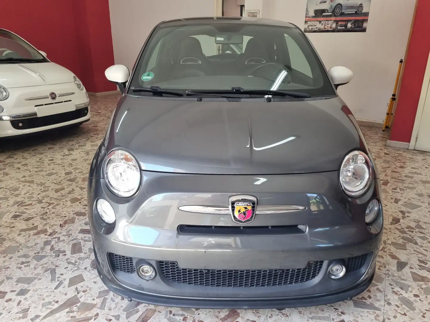 Abarth 595 1.4 16v t. t-jet 140cv Gris - 1