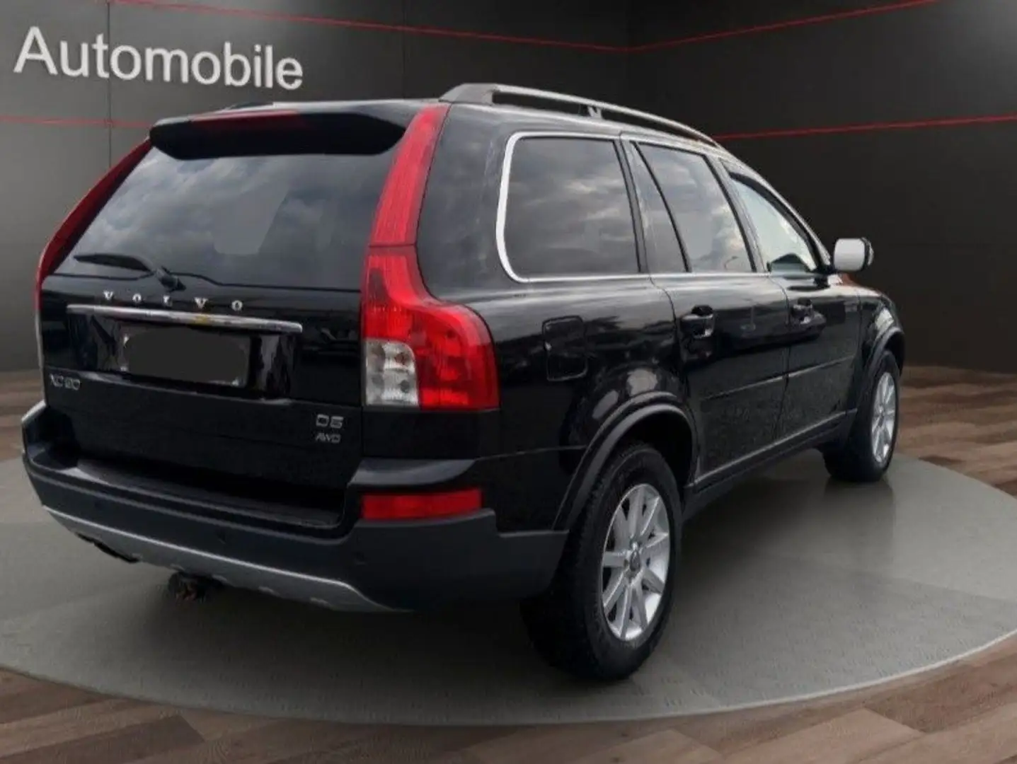 Volvo XC90 +7SITZE +4X4+AUTOM+GARANTIE+LEDER+TÜV+PANORA Zwart - 2