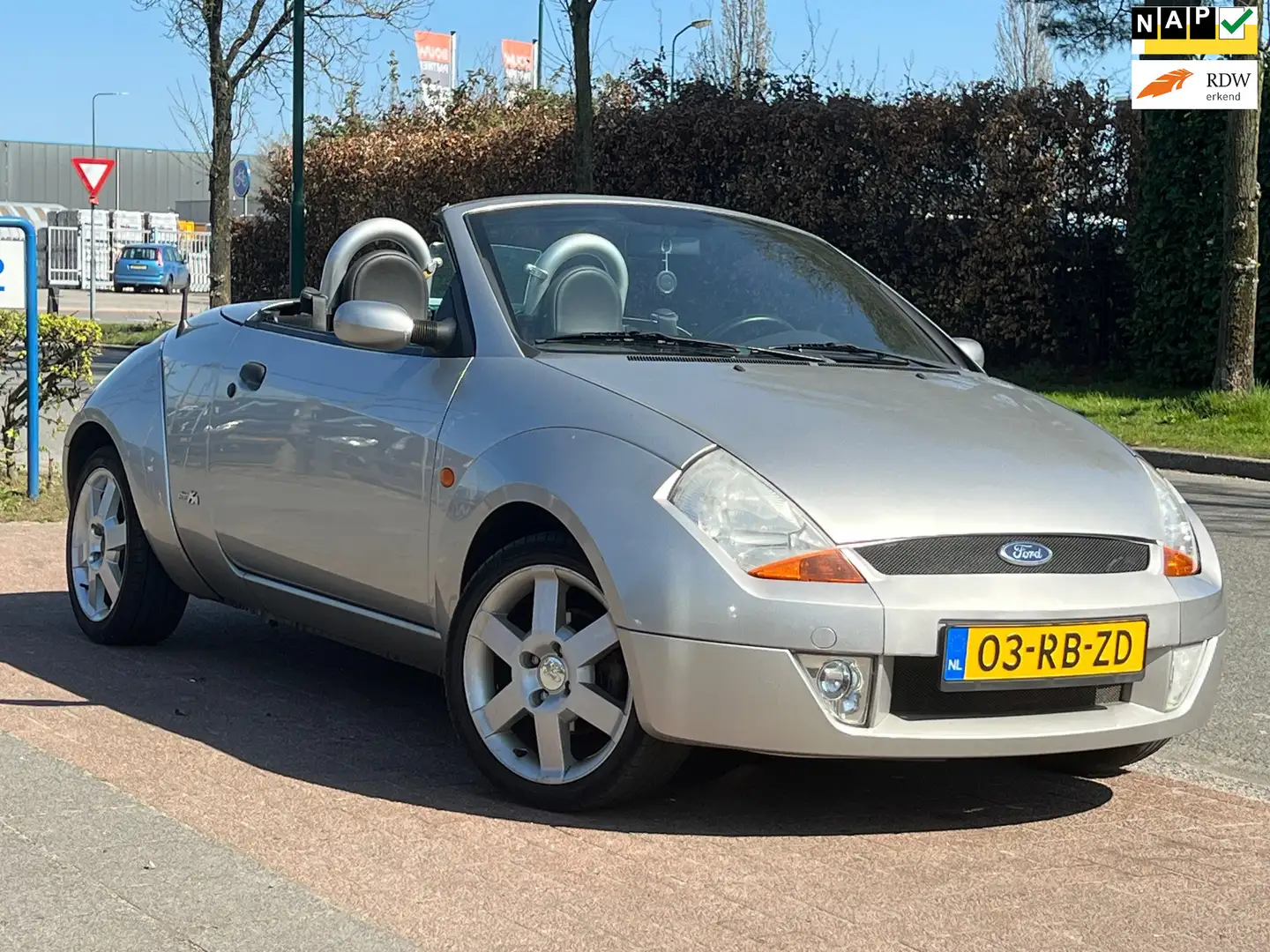 Ford Streetka 1.6 CABRIO ** 71.598KM! I APK 05-2026!! Gri - 1