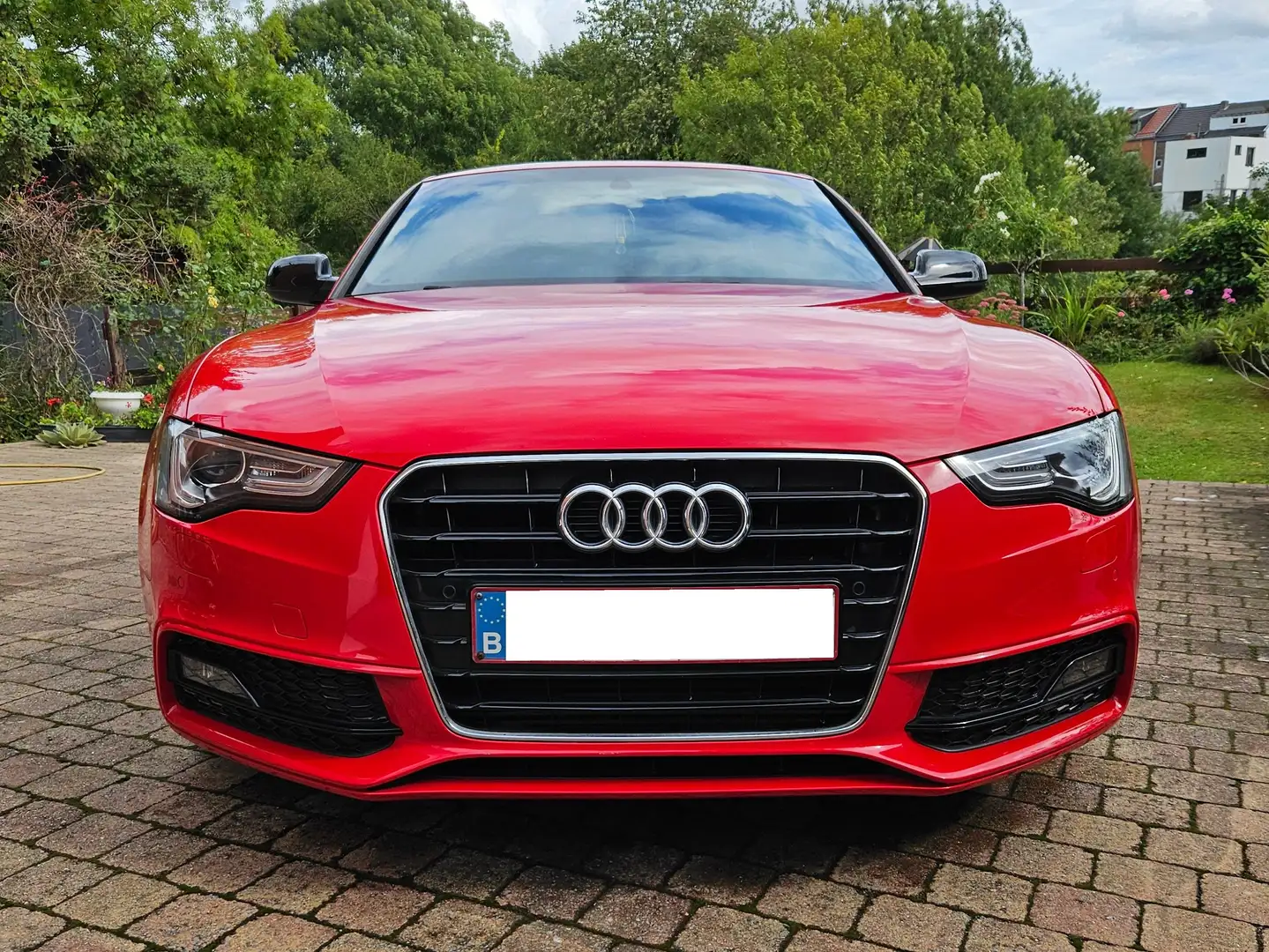 Audi A5 🚗 Audi A5 1.8 TFSI S-Line – Bon état Rouge - 2