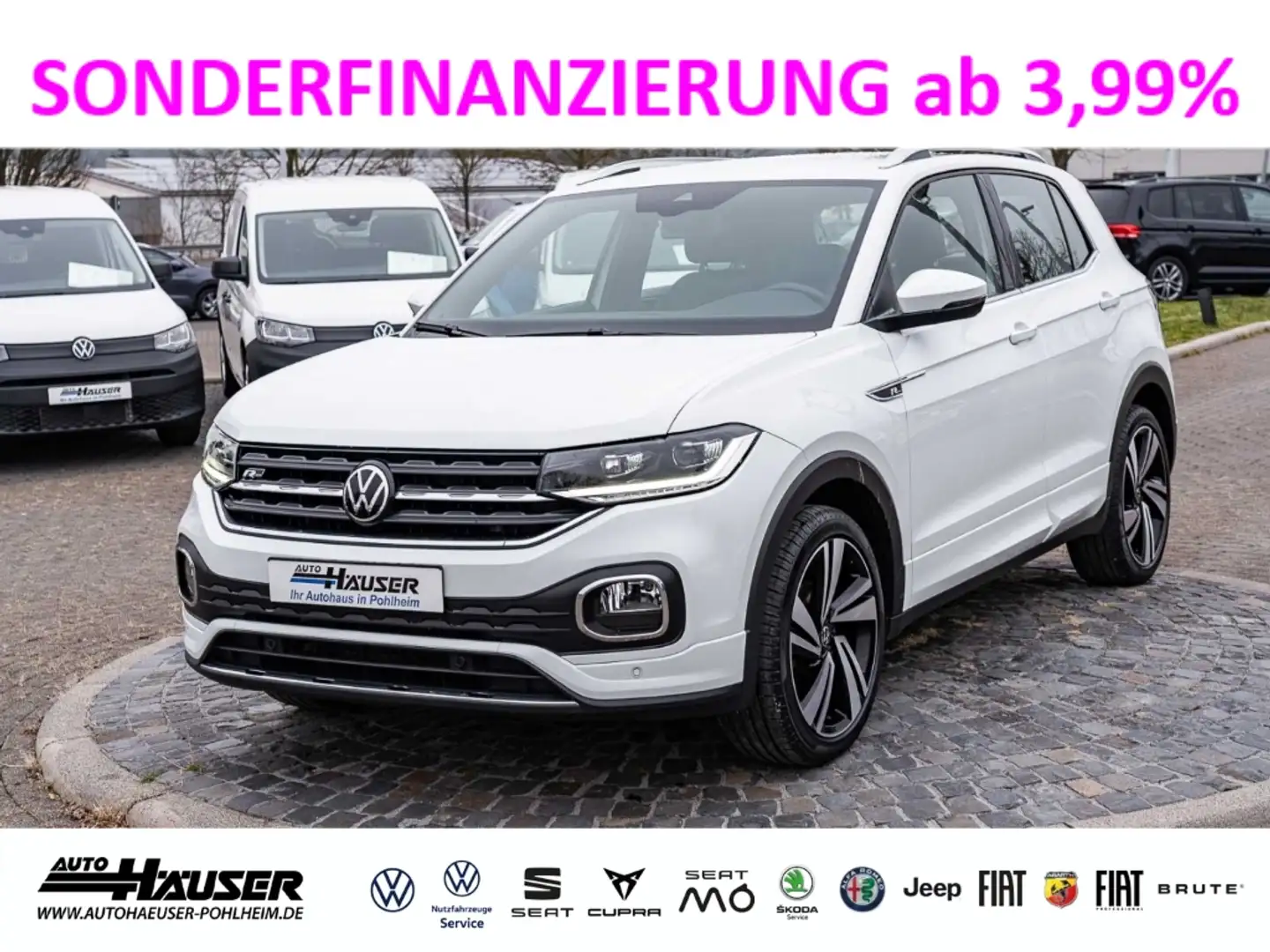 Volkswagen T-Cross R-Line 1.5 TSI DSG NAVI KAMERA ACC LED PDC Bílá - 1