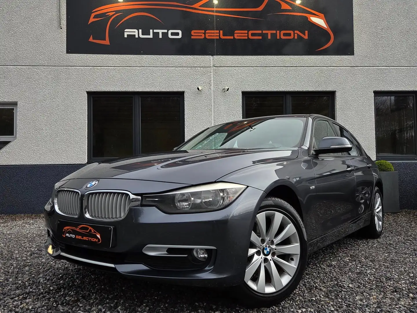 BMW 316 d MODERN - CUIR - NAVI - DYNAMIC SELECT Gris - 1