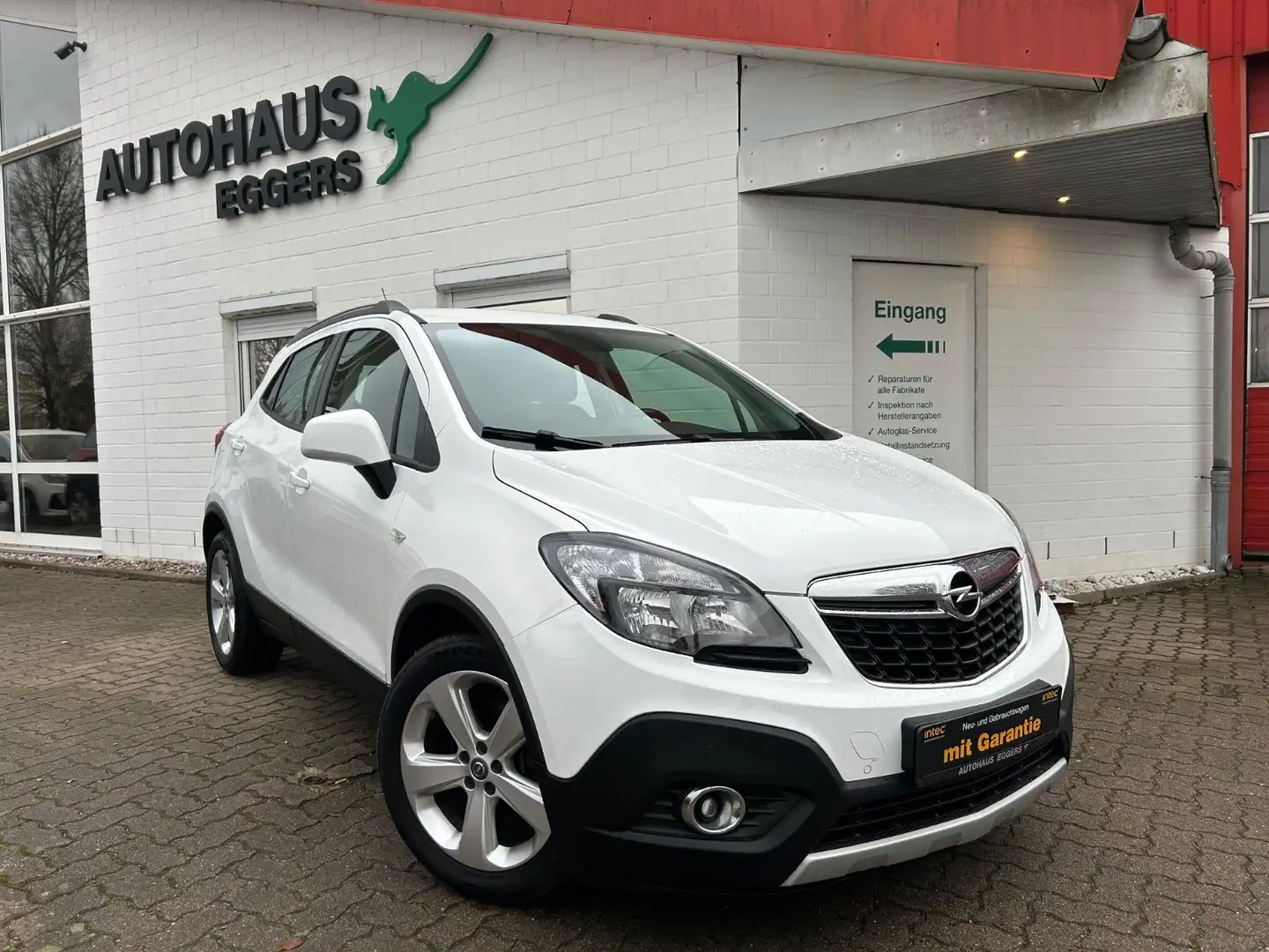 Opel Mokka Edition/AHK/SHZ/LRHZ/AUT/TEMP/LMF/PDC Weiß - 1