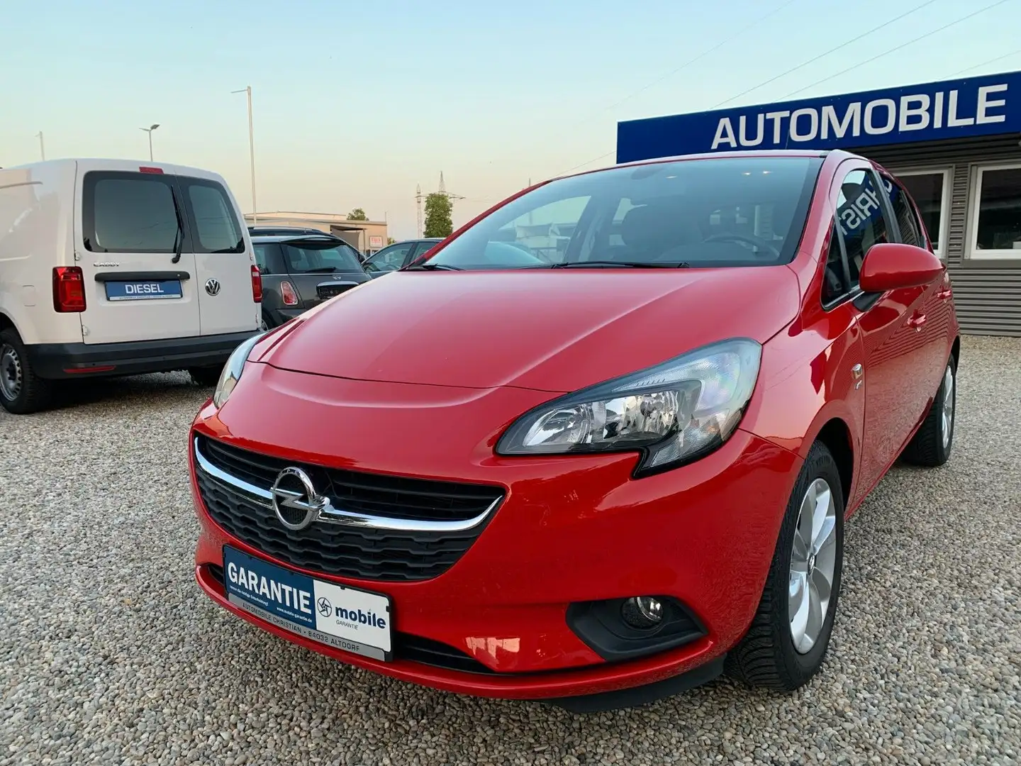 Opel Corsa E Active ecoFlex Klima Sitzheizung PDC Rot - 2