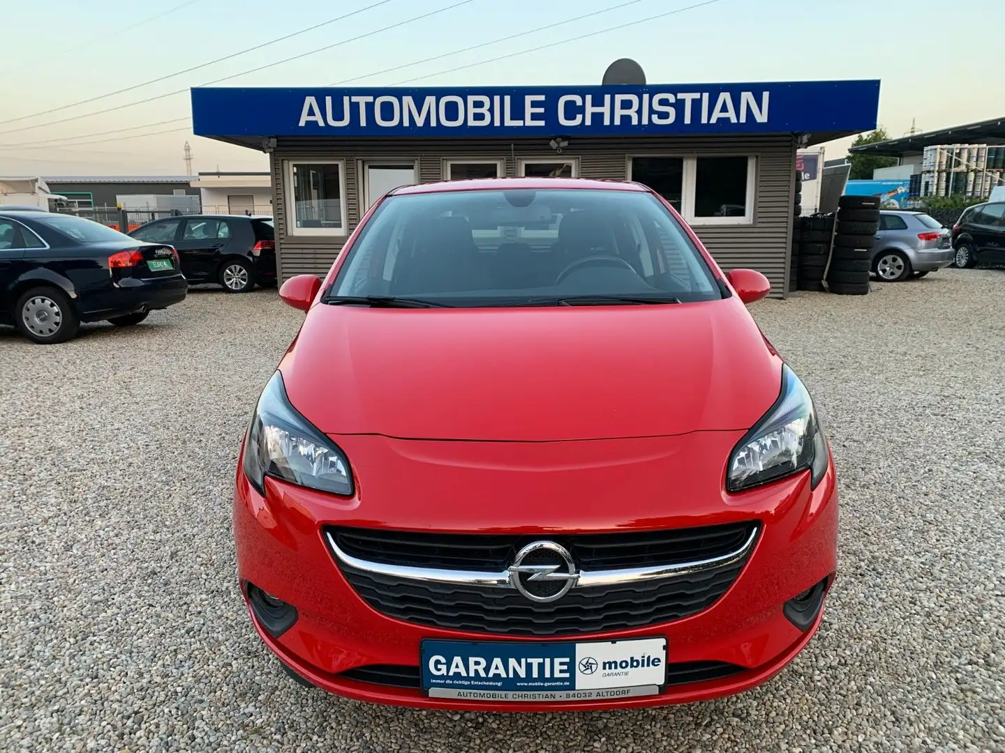 Opel Corsa E Active ecoFlex Klima Sitzheizung PDC Rot - 1