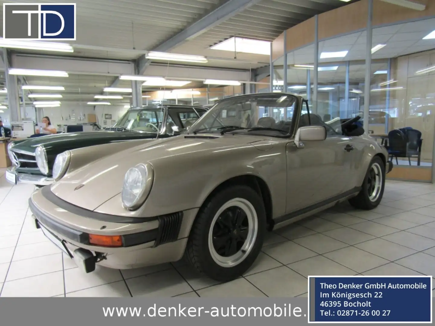 Porsche 911 SC Cabriolet H Kennzeichen Beige - 1