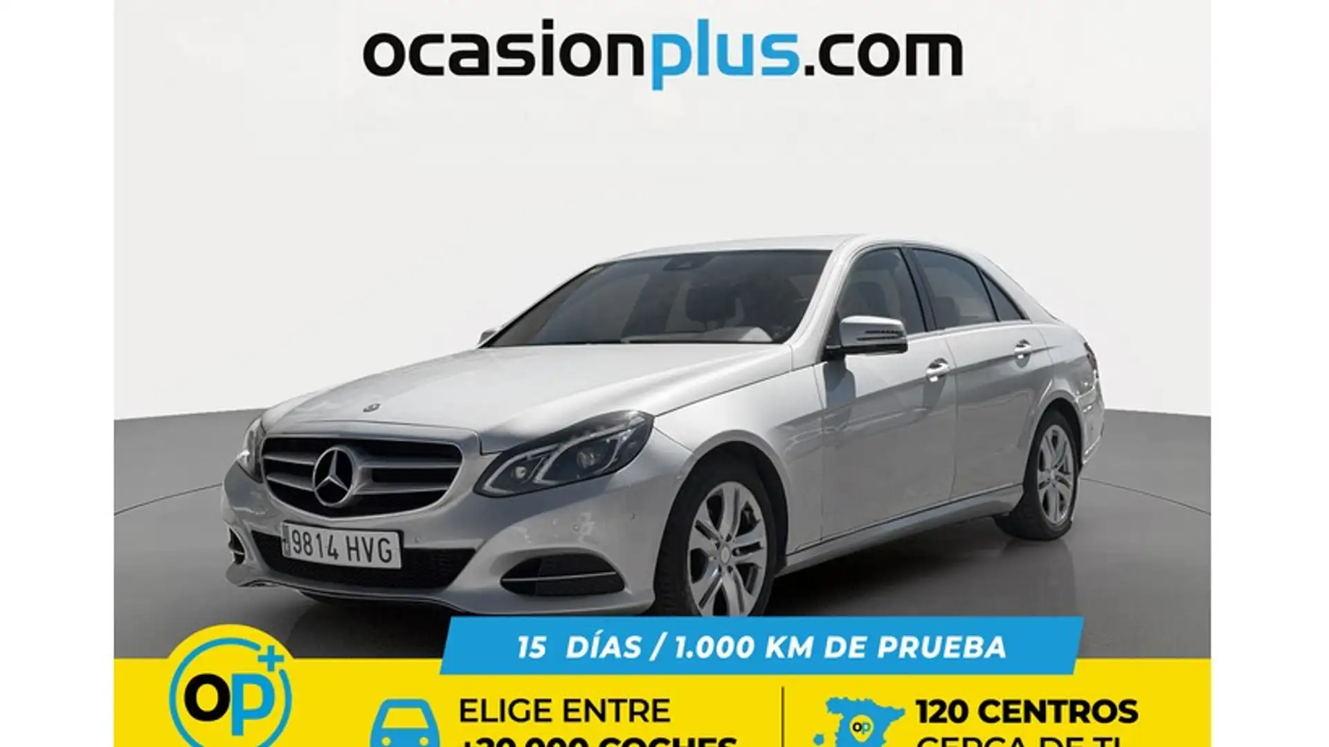 Mercedes-Benz E 200 200CDI BE Plateado - 1