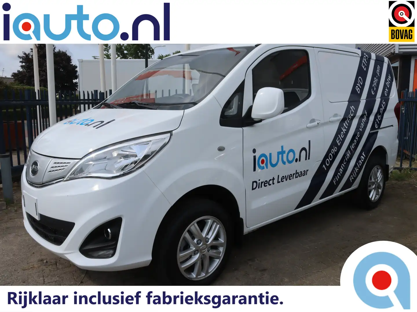 BYD ETP3 45 kWh 2x Schuifdeur /Camera/Leder/Keyless/ECC/Sto Blanc - 1