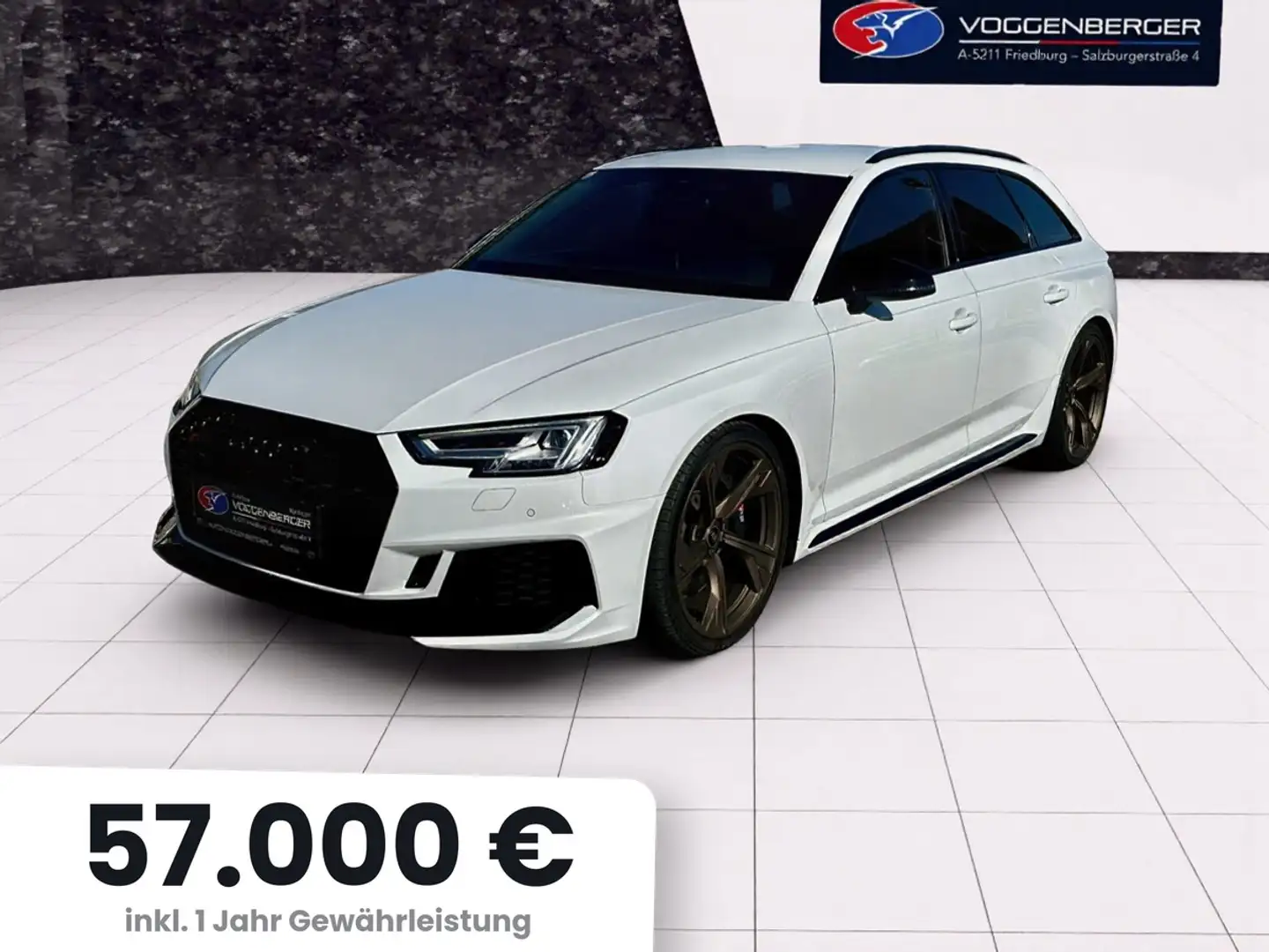 Audi RS4 RS4 2.9 TFSI quattro Weiß - 1