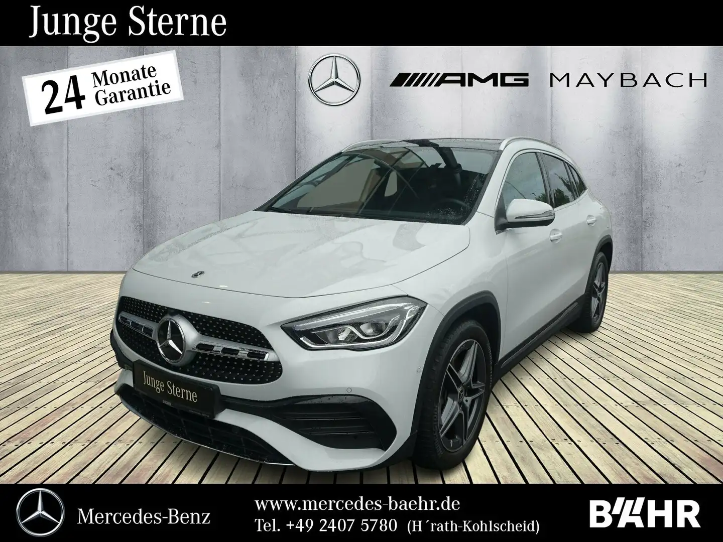 Mercedes-Benz GLA 250 GLA 250 4M AMG/MBUX-Navi/LED/Pano/RFK/SHZ/LMR19" Weiß - 1