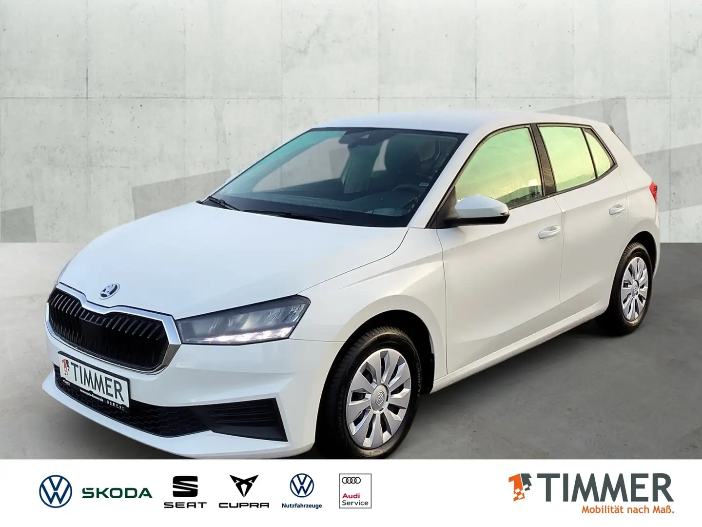 Skoda Fabia 1.0 ACTIVE *LED *DAB *KLIMA *PDC *BLUETOOTH * Weiß - 1