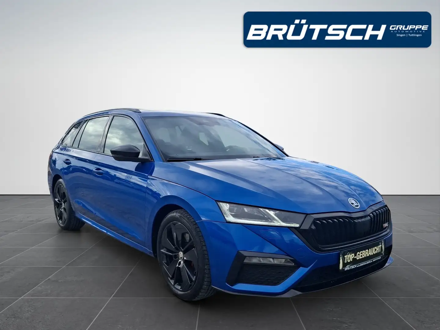 Skoda Octavia Combi RS 2.0 TDI DSG / PANORAMA / STHZG / ACC Blau - 2