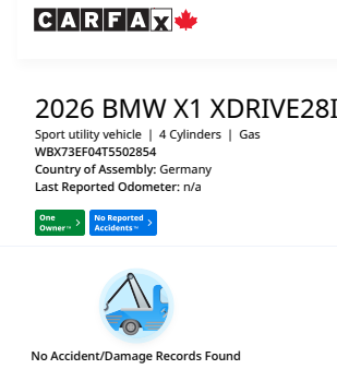 2026 BMW X1