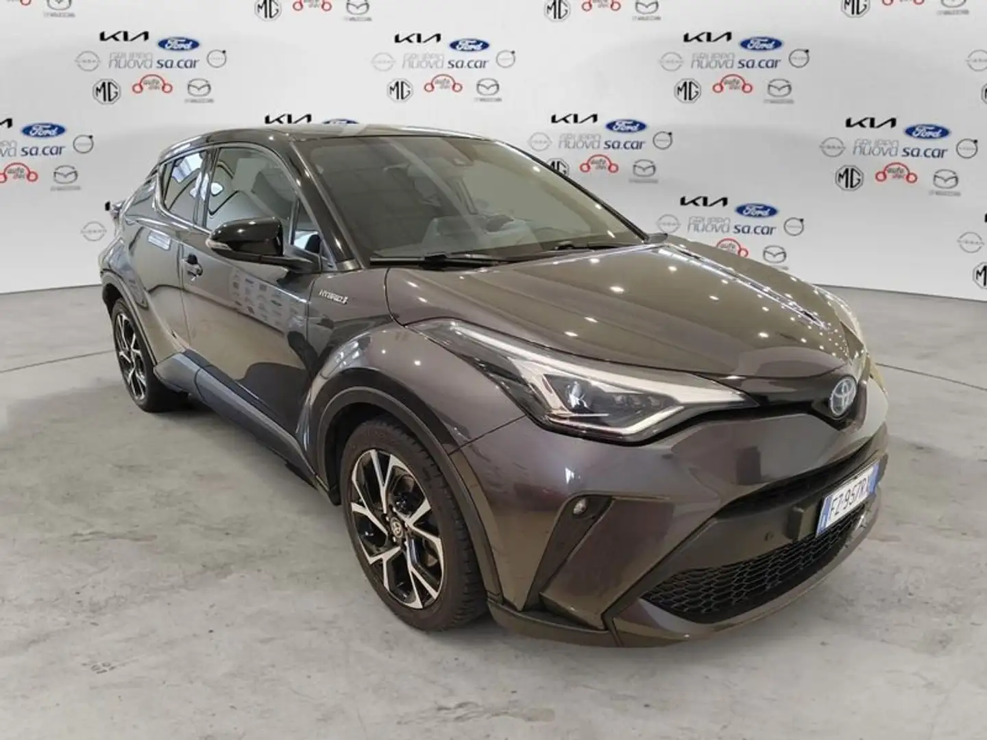 Toyota C-HR 2.0 Hybrid E-CVT trend TECK PACK Grigio - 1
