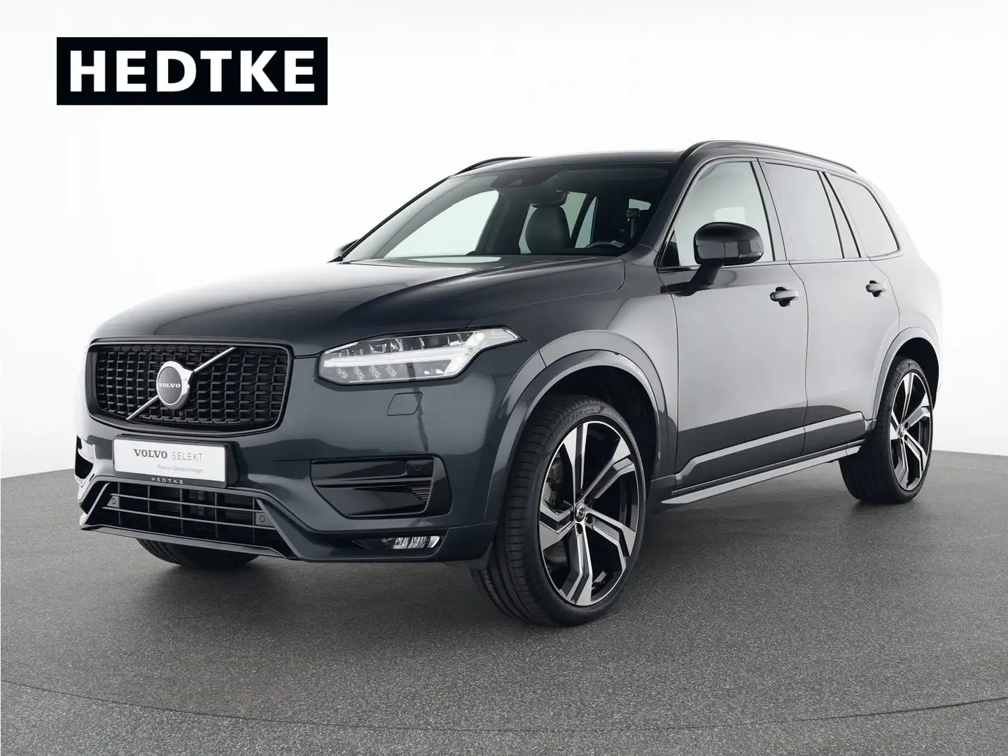 Volvo XC90 B5 Diesel AWD R-Design 21"+PANO+B&W+HUD+360 Grau - 1