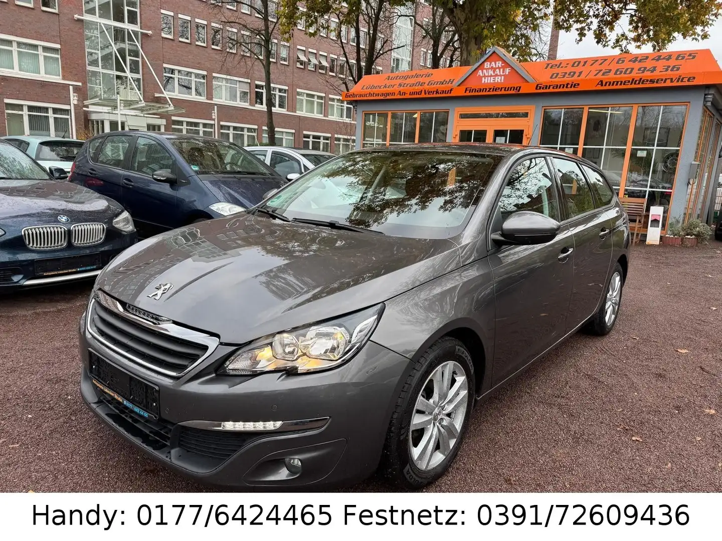 Peugeot 308 SW 2.HAND/KLIMA/NAVI/PDC/KAMERA/4xel.FH Gris - 1