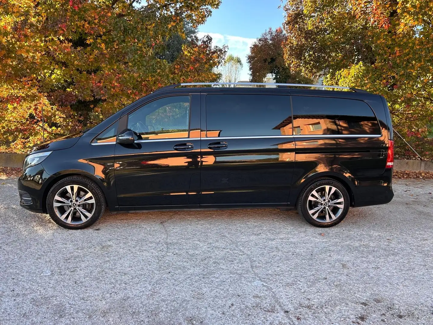 Mercedes-Benz V V 250 d Automatic Premium Long Nero - 2